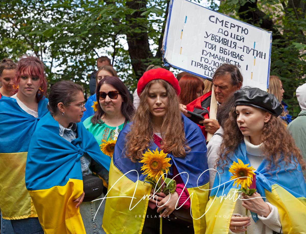 31st anniversary of Ukrainian Independence, Scotland, UK
