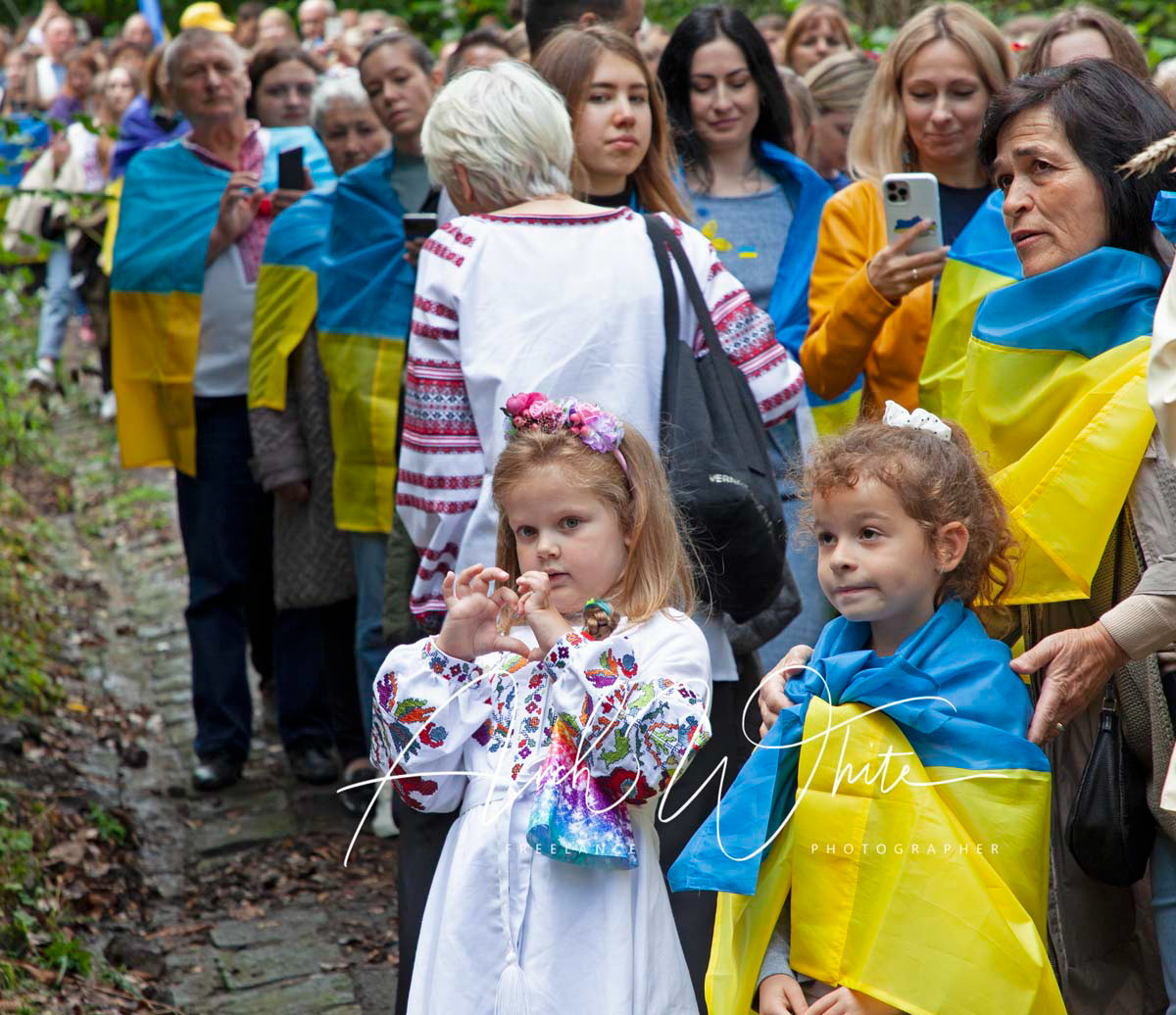31st anniversary of Ukrainian Independence, Scotland, UK