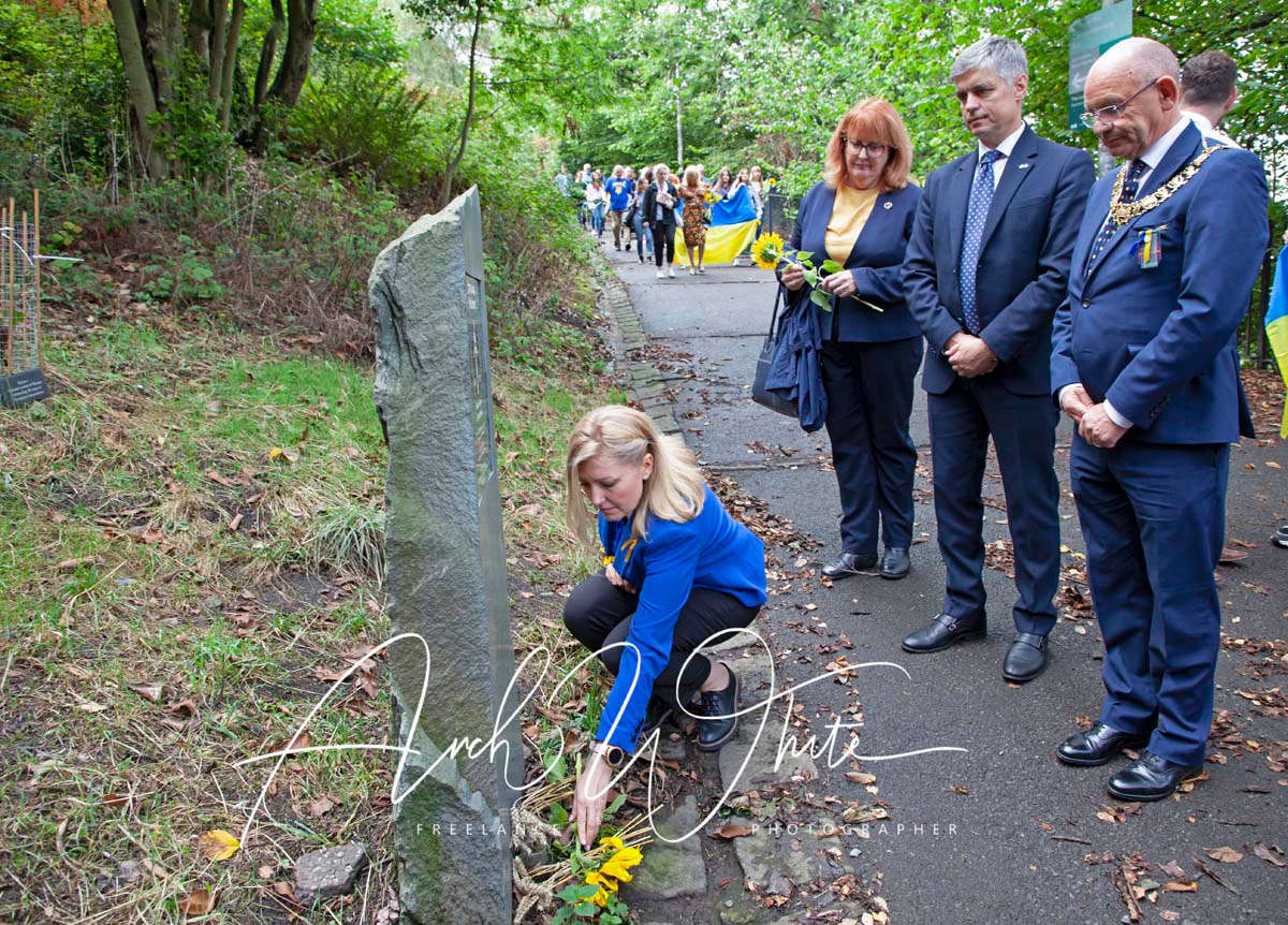 31st anniversary of Ukrainian Independence, Scotland, UK