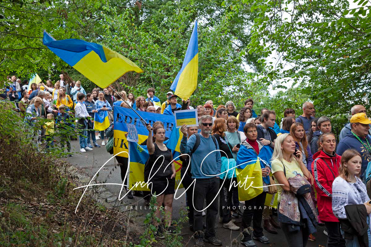 31st anniversary of Ukrainian Independence, Scotland, UK