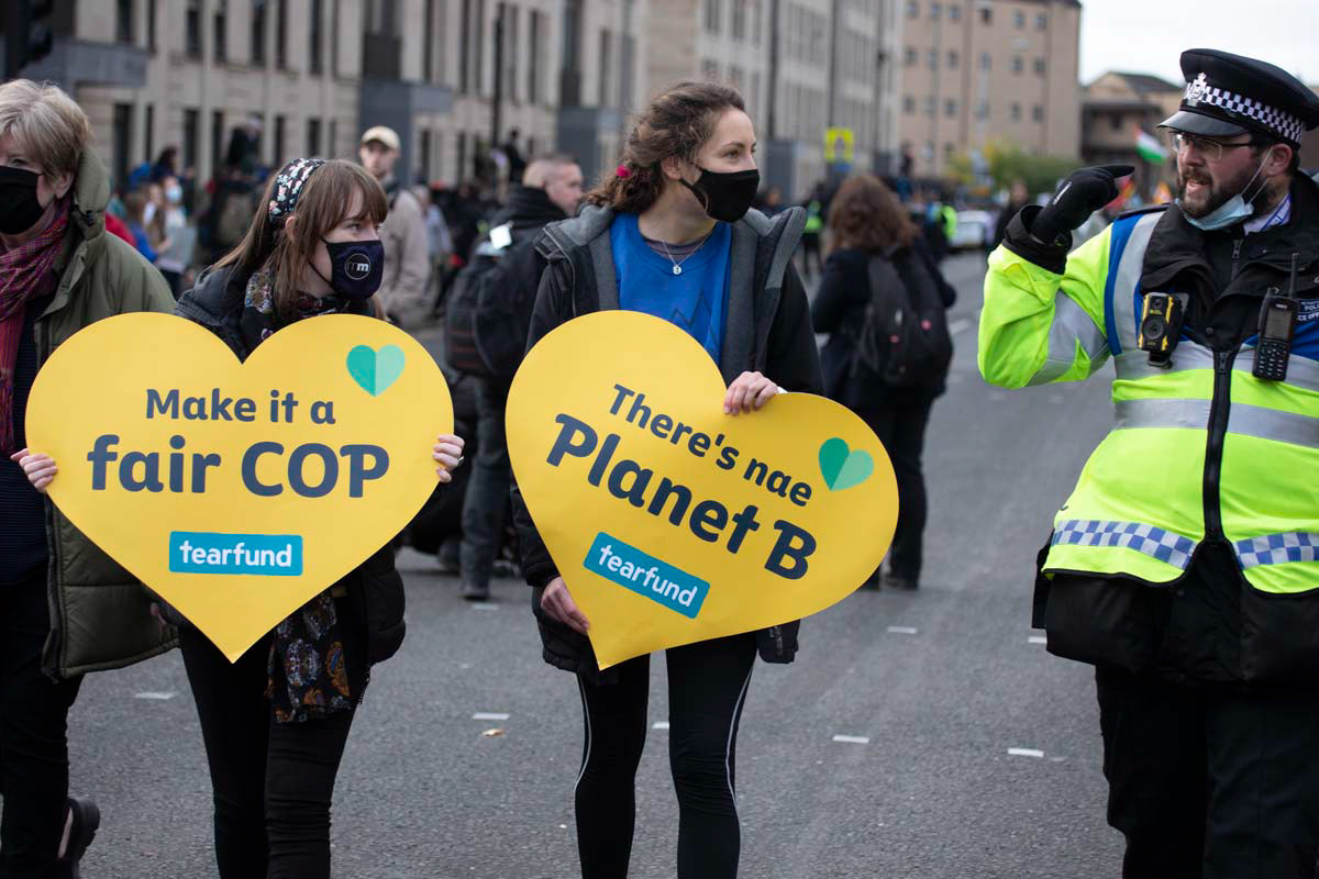 COP26 Fridays for Future, Climate Strike, 2021, Glasgow, Scotland