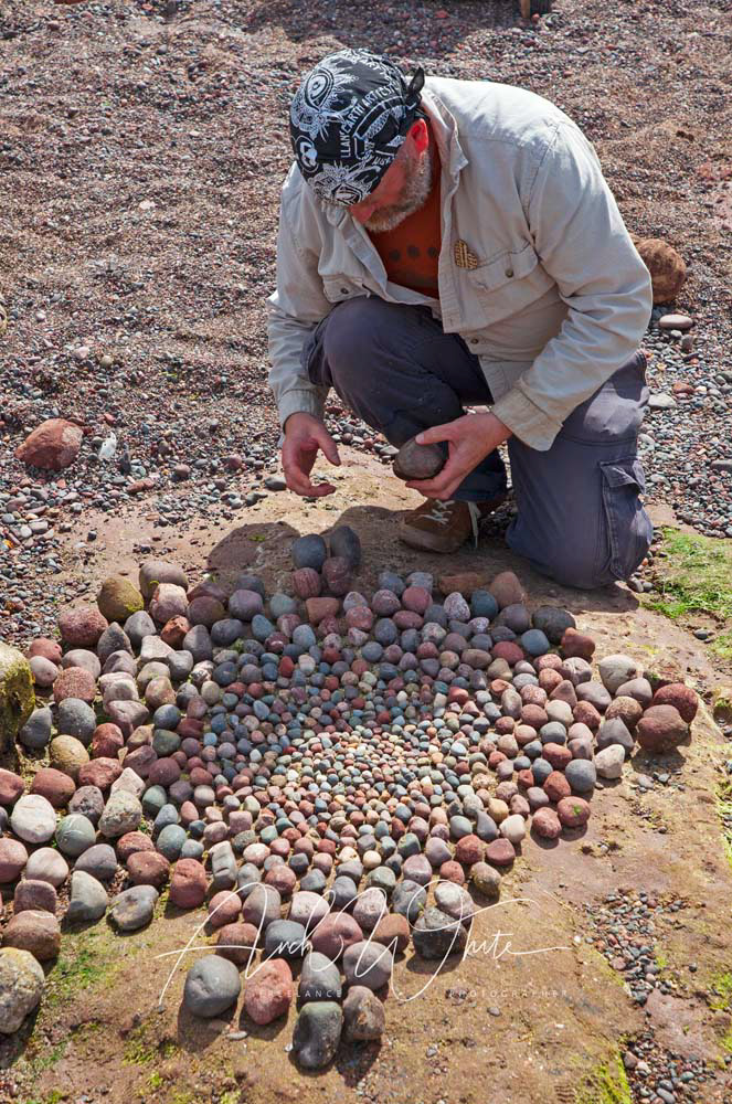 European Land Art Festival, 2022, ELAF, Dunbar, Scotland, mandala, mandal'ana's