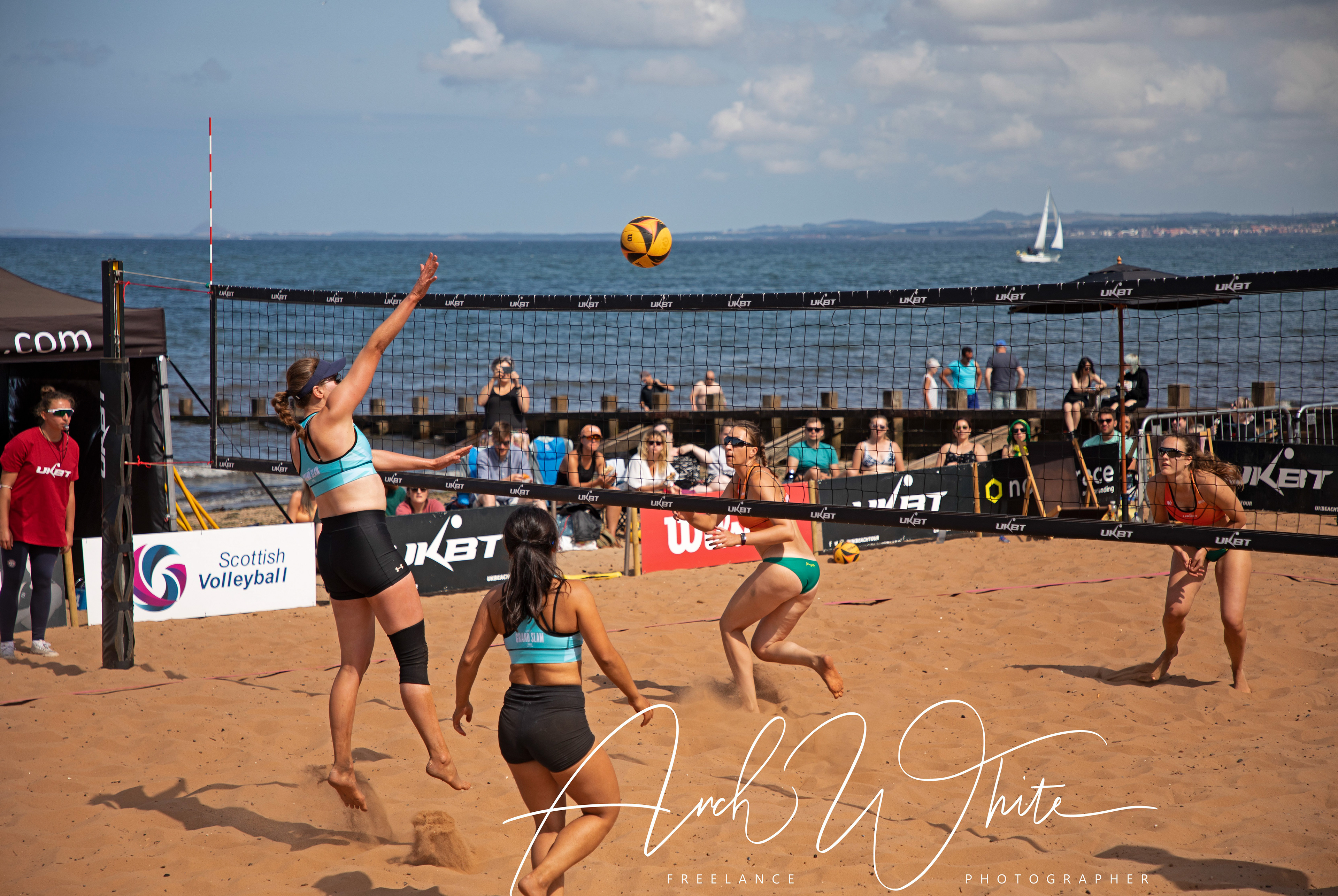 UKBT Grand Slam Series Volleyball , 2021, Portobello, Edinburgh, Scotland, Final, Women's