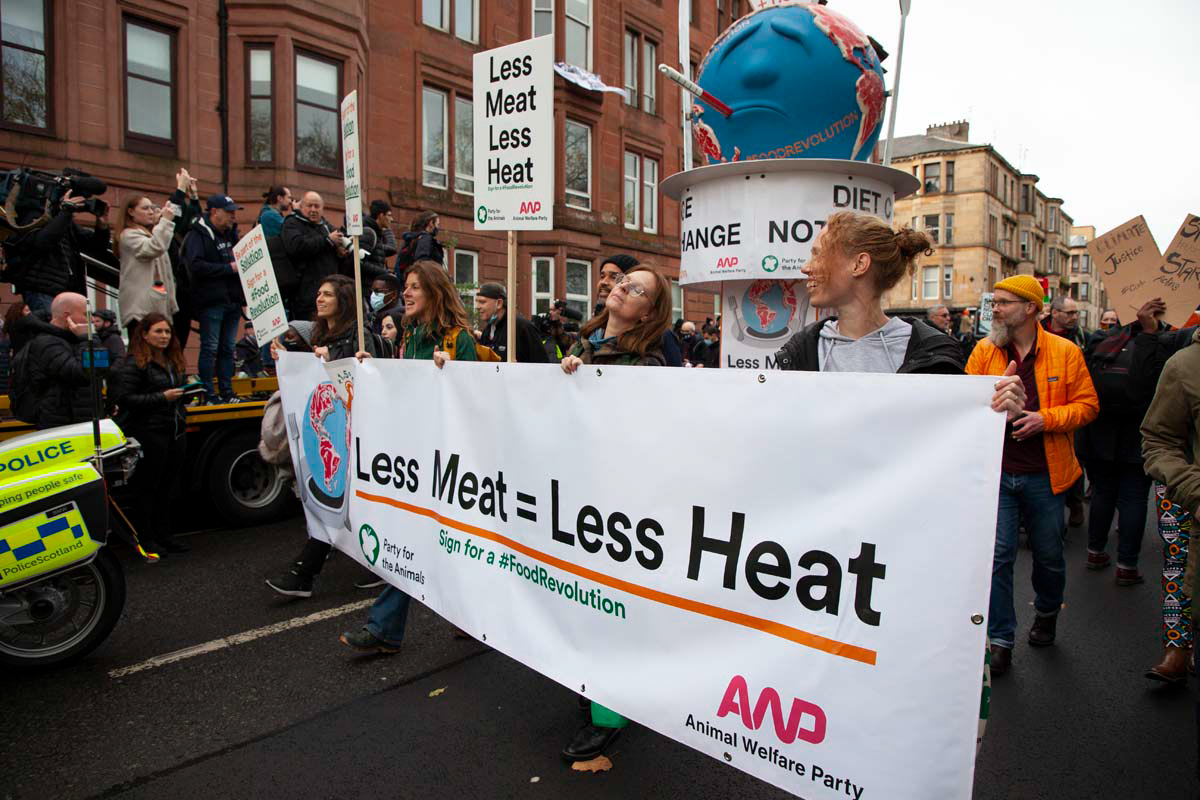 COP26 Fridays for Future, Climate Strike, 2021, Glasgow, Scotland
