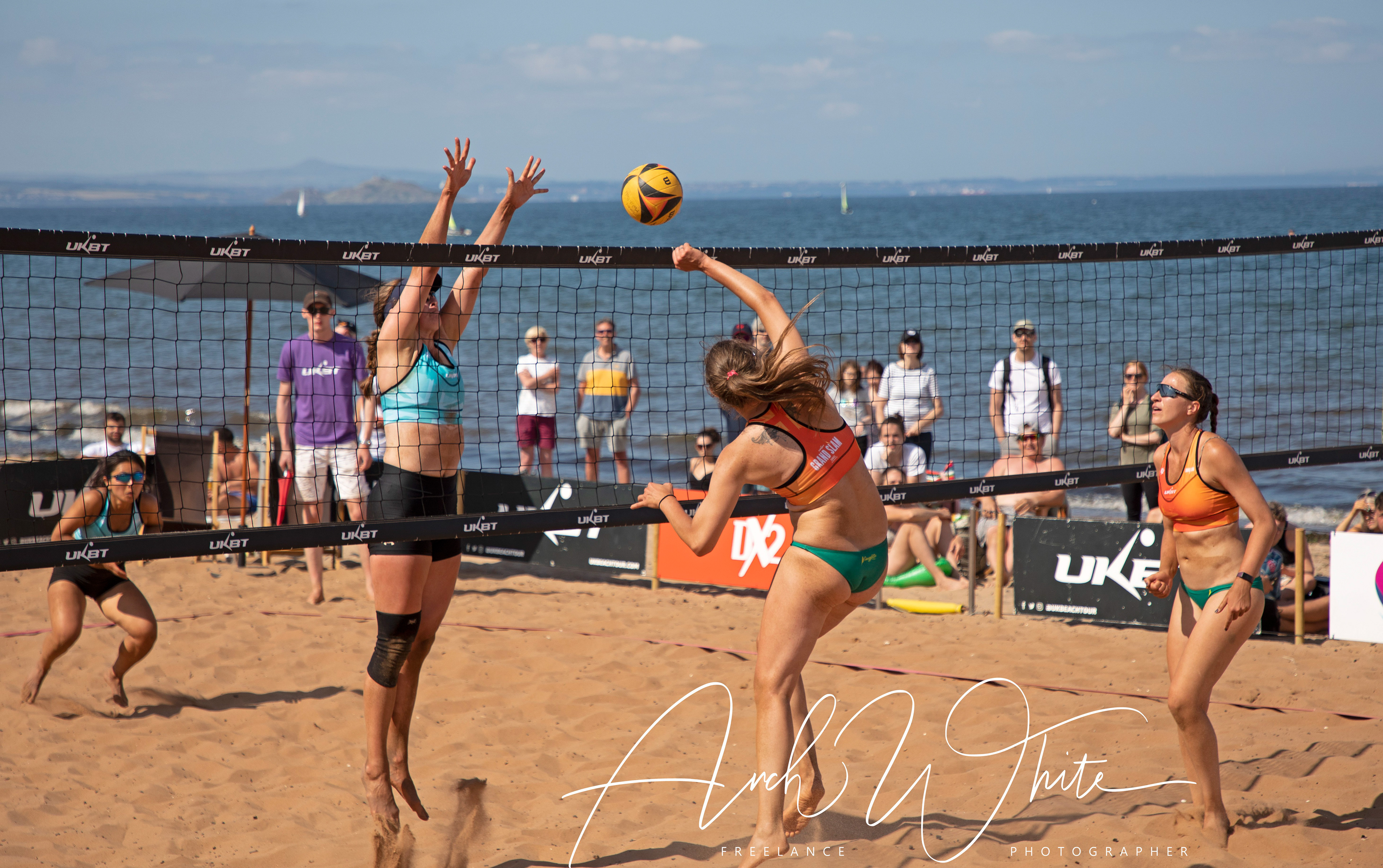 UKBT Grand Slam Series Volleyball , 2021, Portobello, Edinburgh, Scotland, Final, Women's