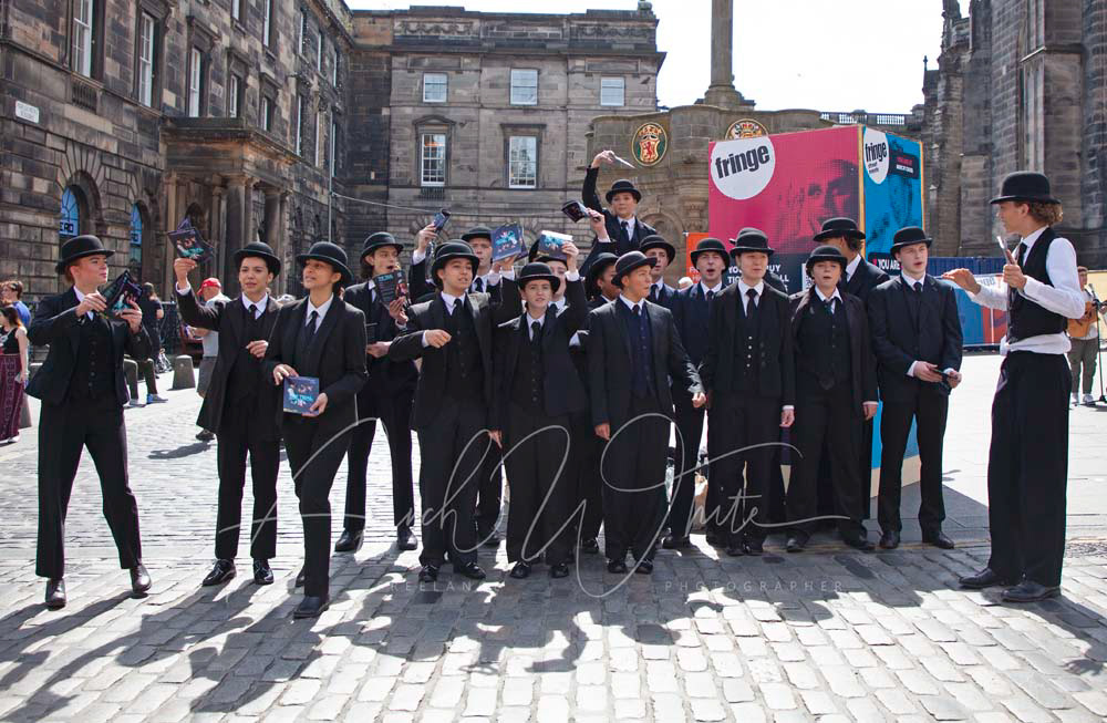 Edinburgh Feastival Fringe 2022, Edinburgh Festival Fringe, Edinburgh Fringe, street performers, Scotland, UK, Edinburgh