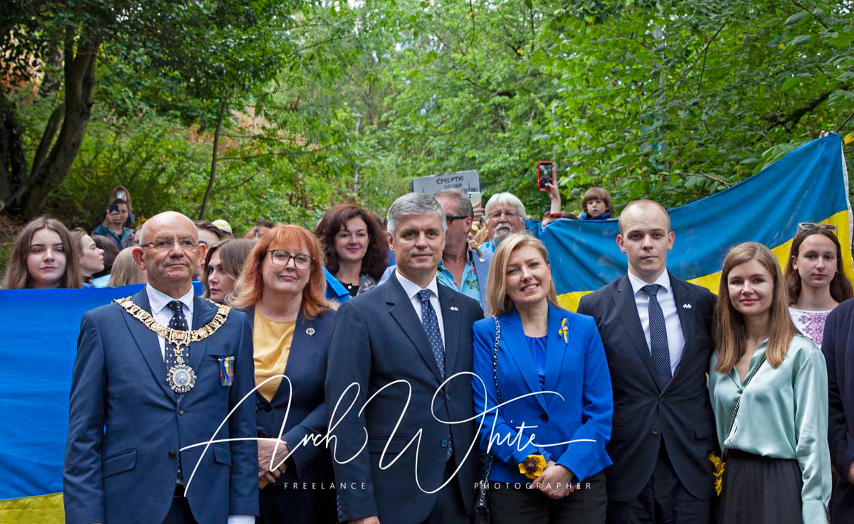 31st anniversary of Ukrainian Independence, Scotland, UK