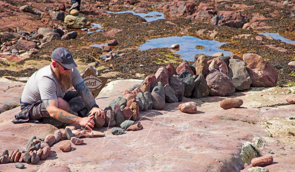 European Land Art Festival, 2022, ELAF, Dunbar, Scotland,