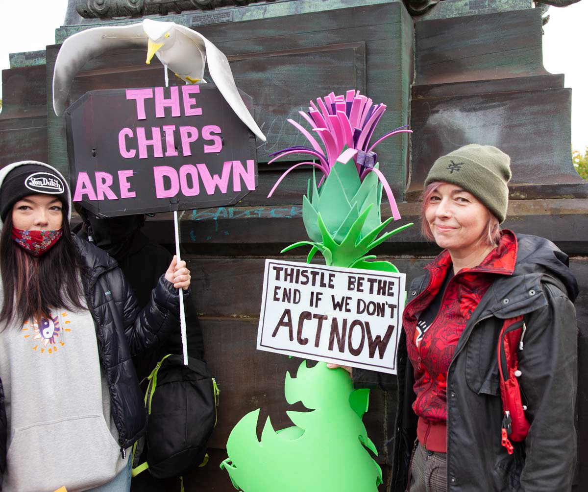 COP26 Fridays for Future, Climate Strike, 2021, Glasgow, Scotland