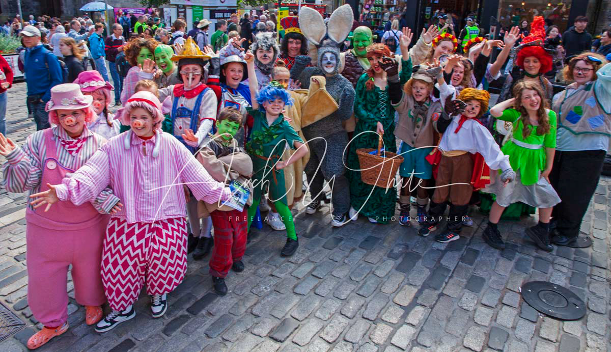 Edinburgh Festival Fringe, Nardone's Academy of Performing Arts, 2023, Shrek The Musical JR, EdFringe,