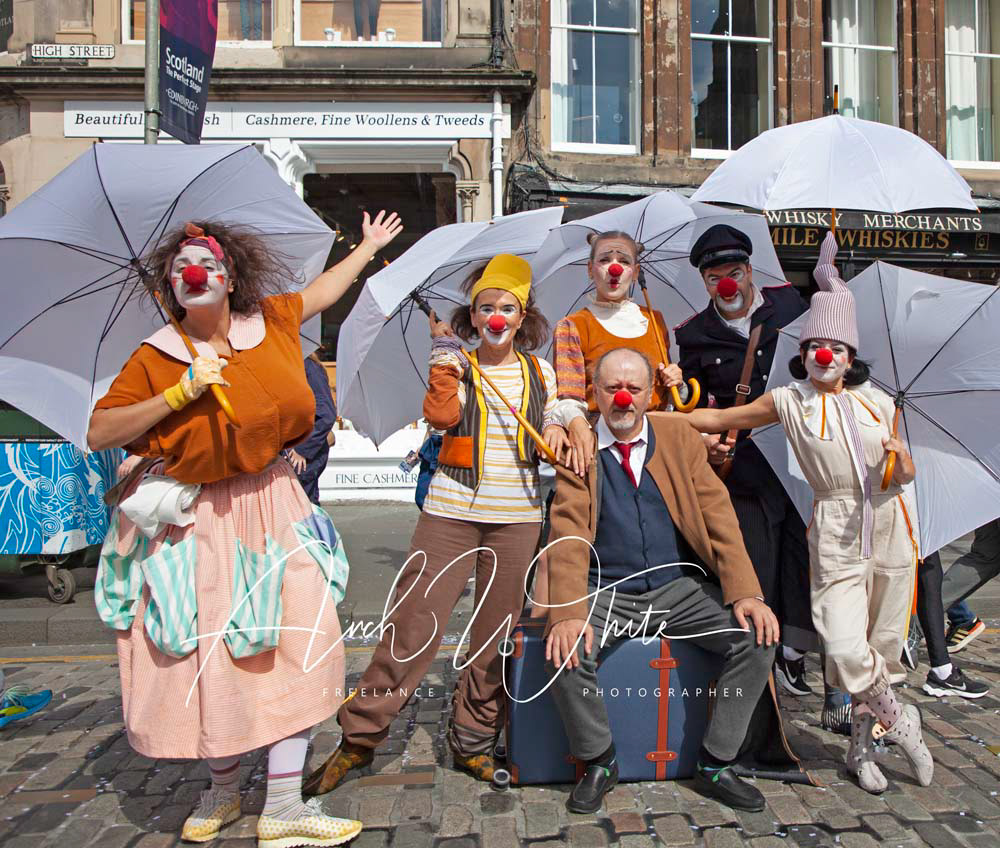Edinburgh Feastival Fringe 2022, Edinburgh Festival Fringe, Edinburgh Fringe, street performers, Scotland, UK, Edinburgh