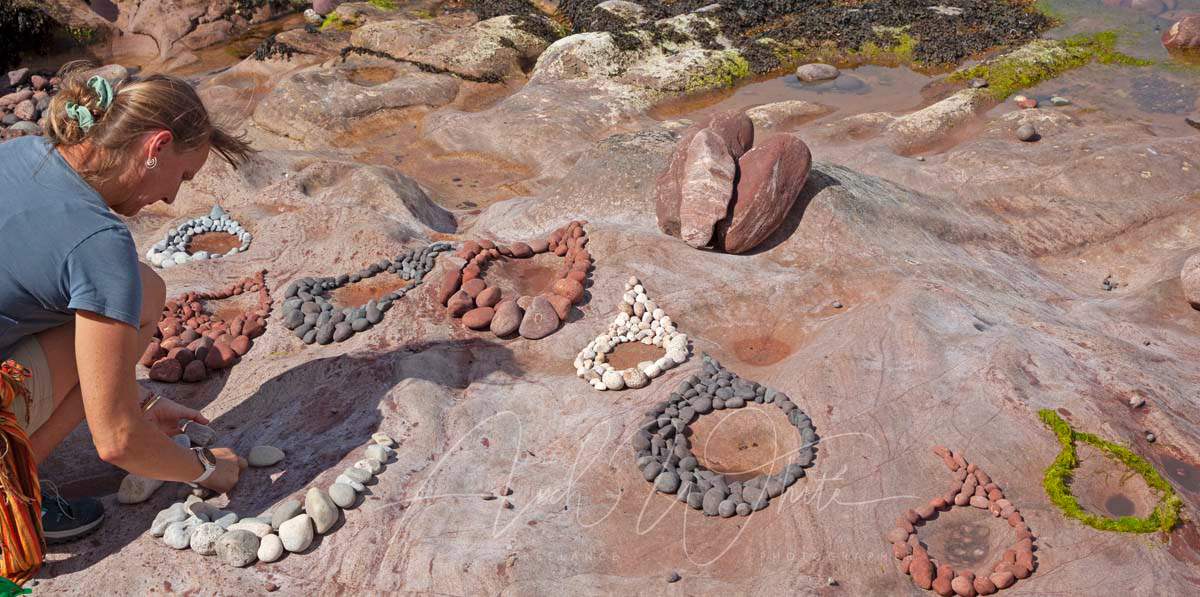 European Land Art Festival, 2022, ELAF, Dunbar, Scotland,