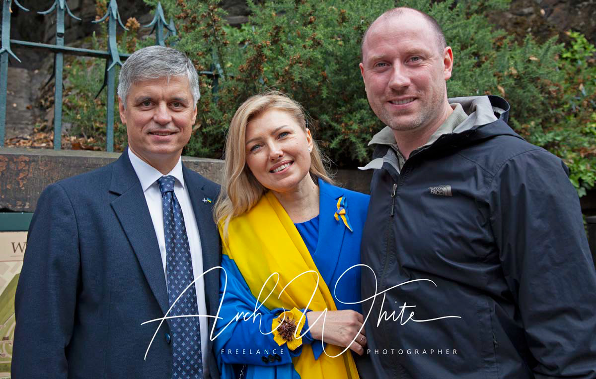 31st anniversary of Ukrainian Independence, Scotland, UK