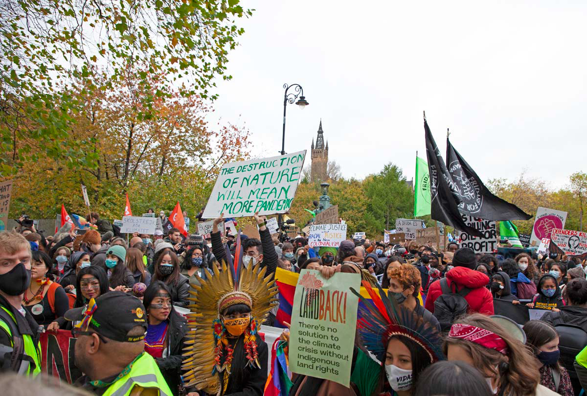 COP26 Fridays for Future, Climate Strike, 2021, Glasgow, Scotland