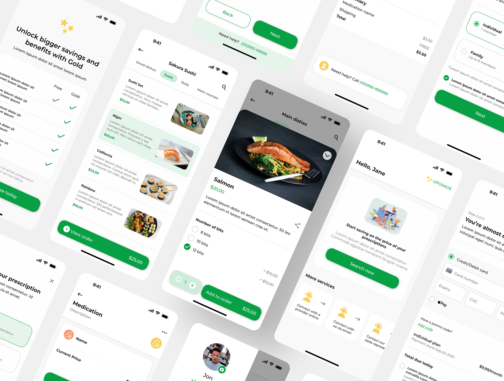 Delivery App UX/UI Design