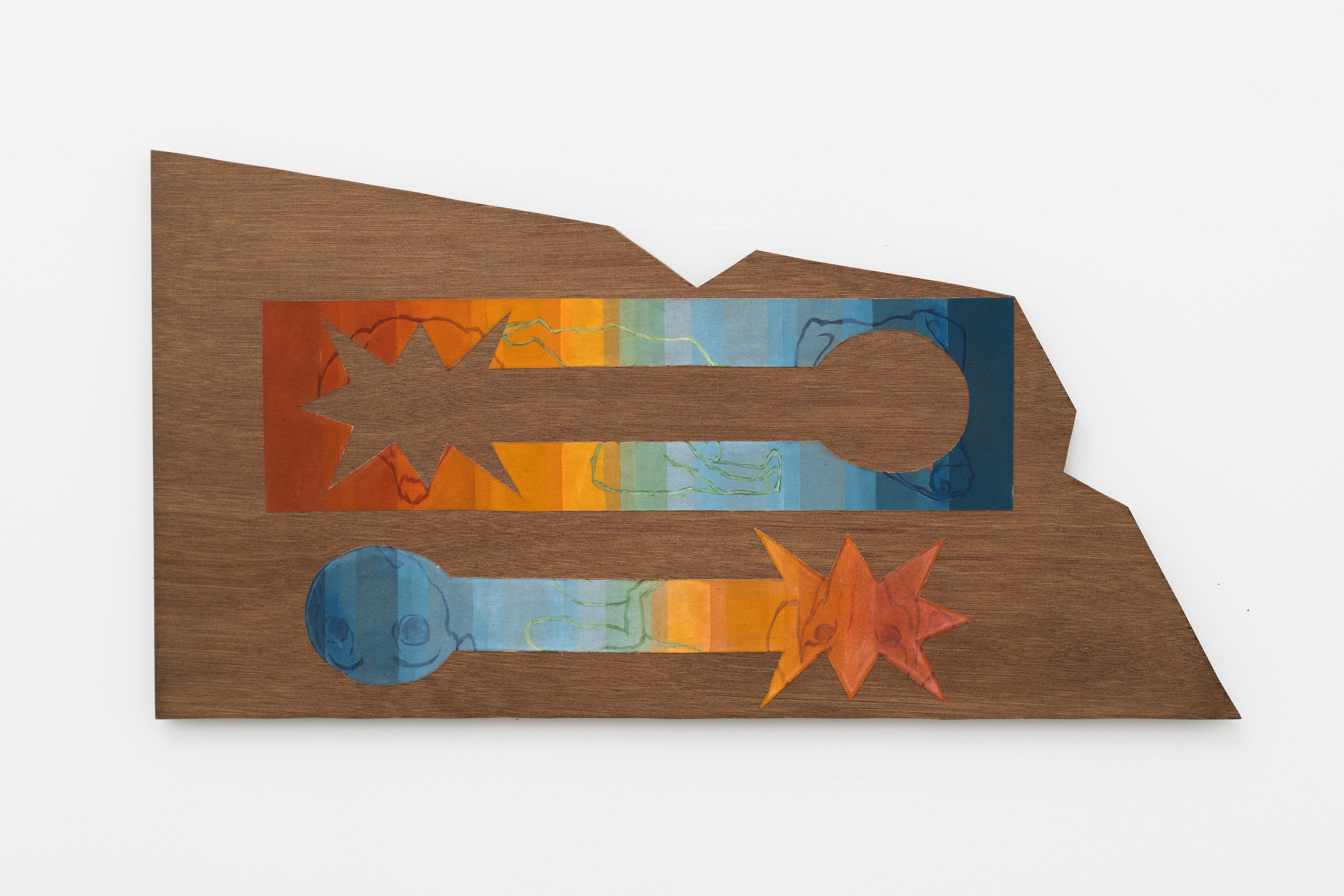 Happiness, 2024. Mixed Media, 73x38(cm)