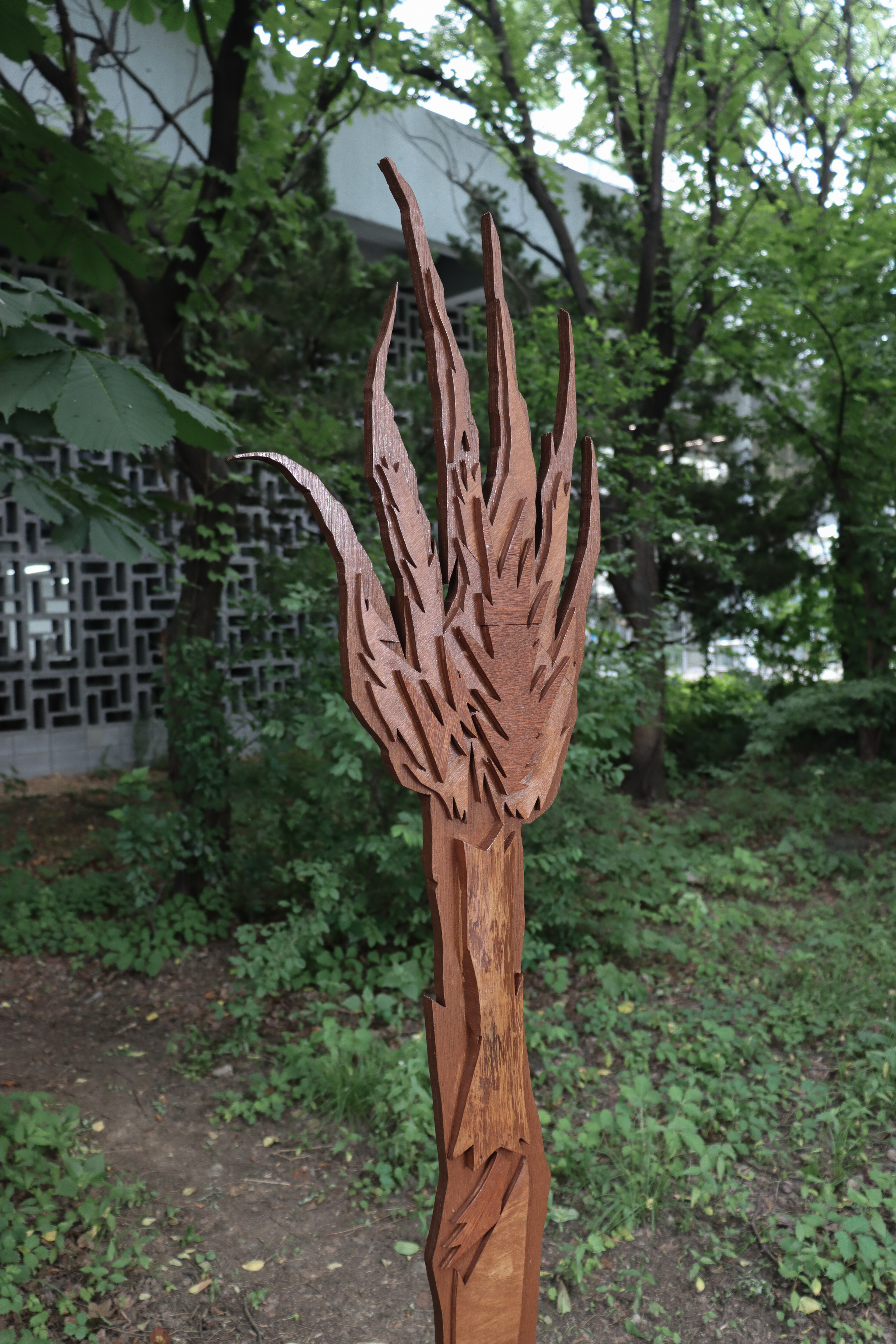 Nest, 2023. Wood-Lauan, 320x250x225(cm)