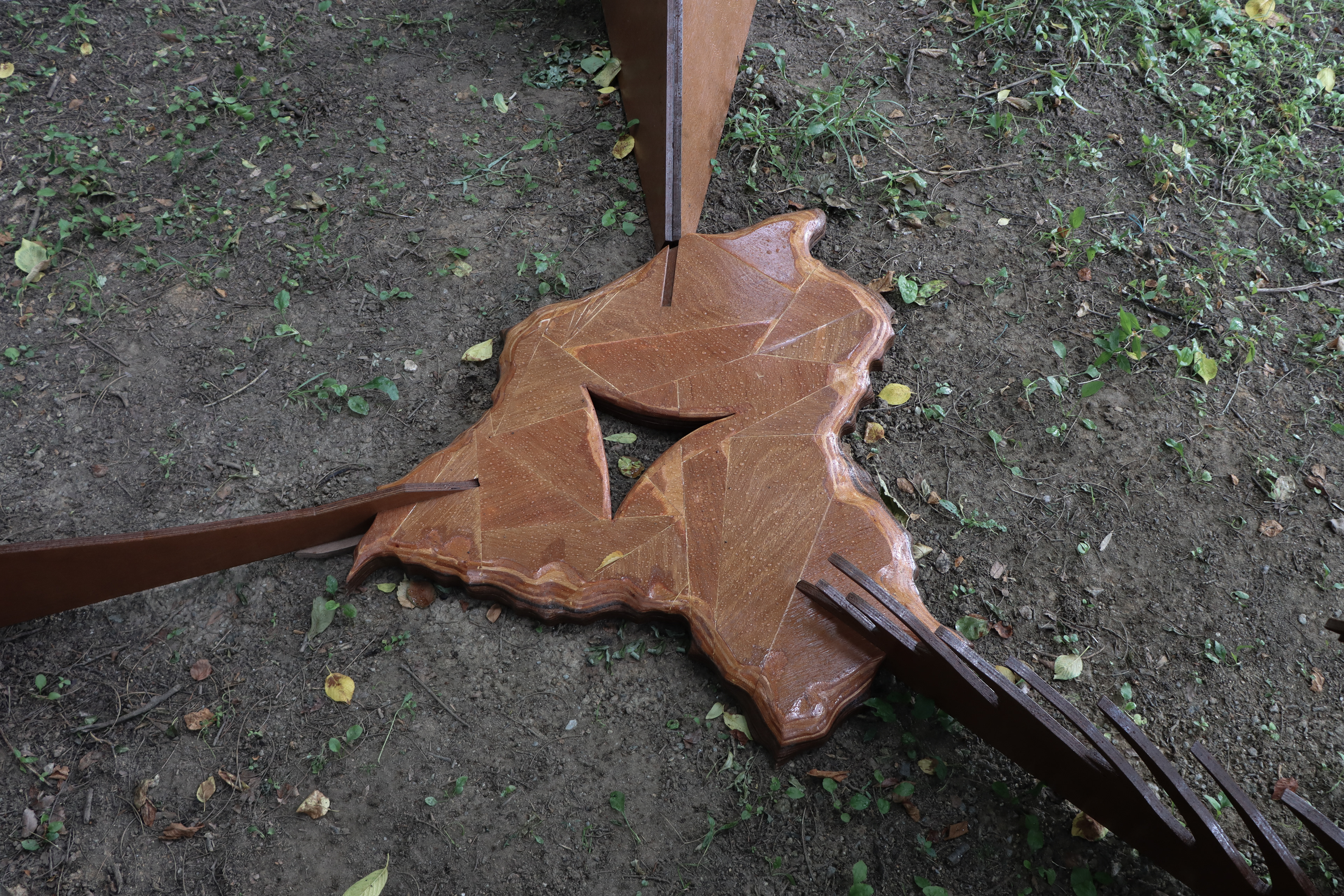 Nest, 2023. Wood-Lauan, 320x250x225(cm)