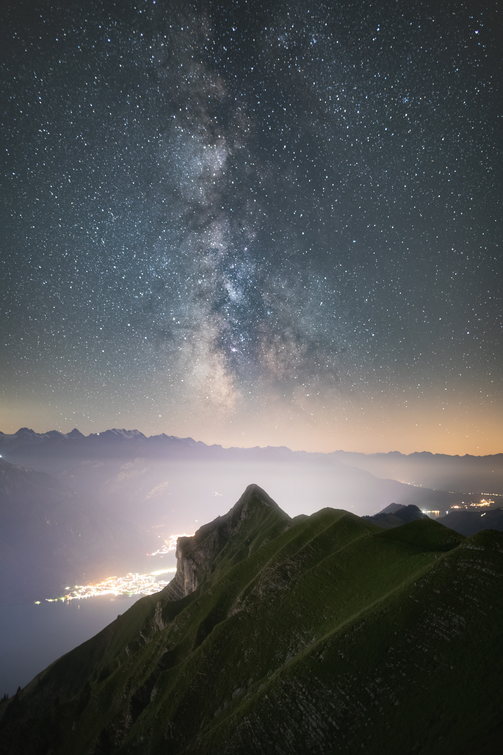 Milky Way Over Augstmatthorn