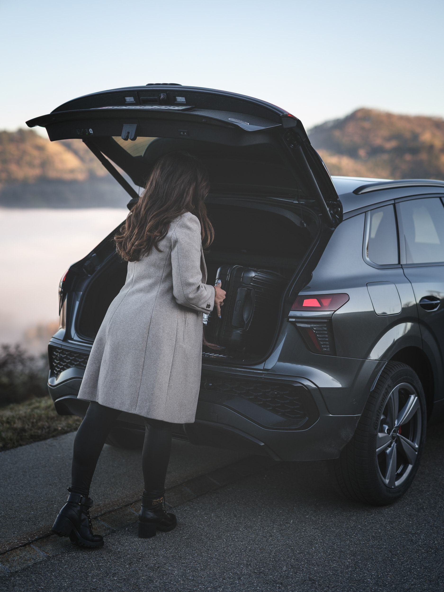 Audi Q3 Open Trunk – Functional Design and Storage Capacity