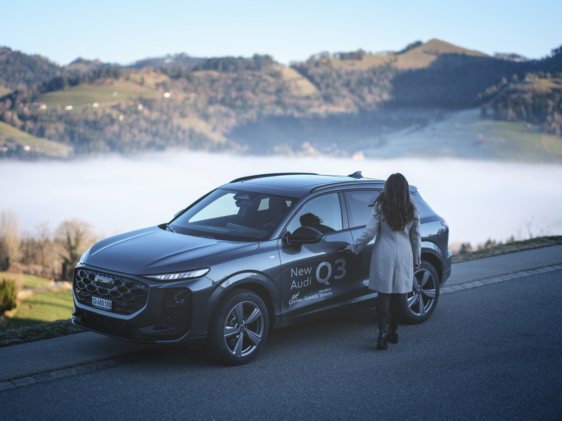 Audi Q3 Lifestyle Shoot – Modern SUV in Morning Light