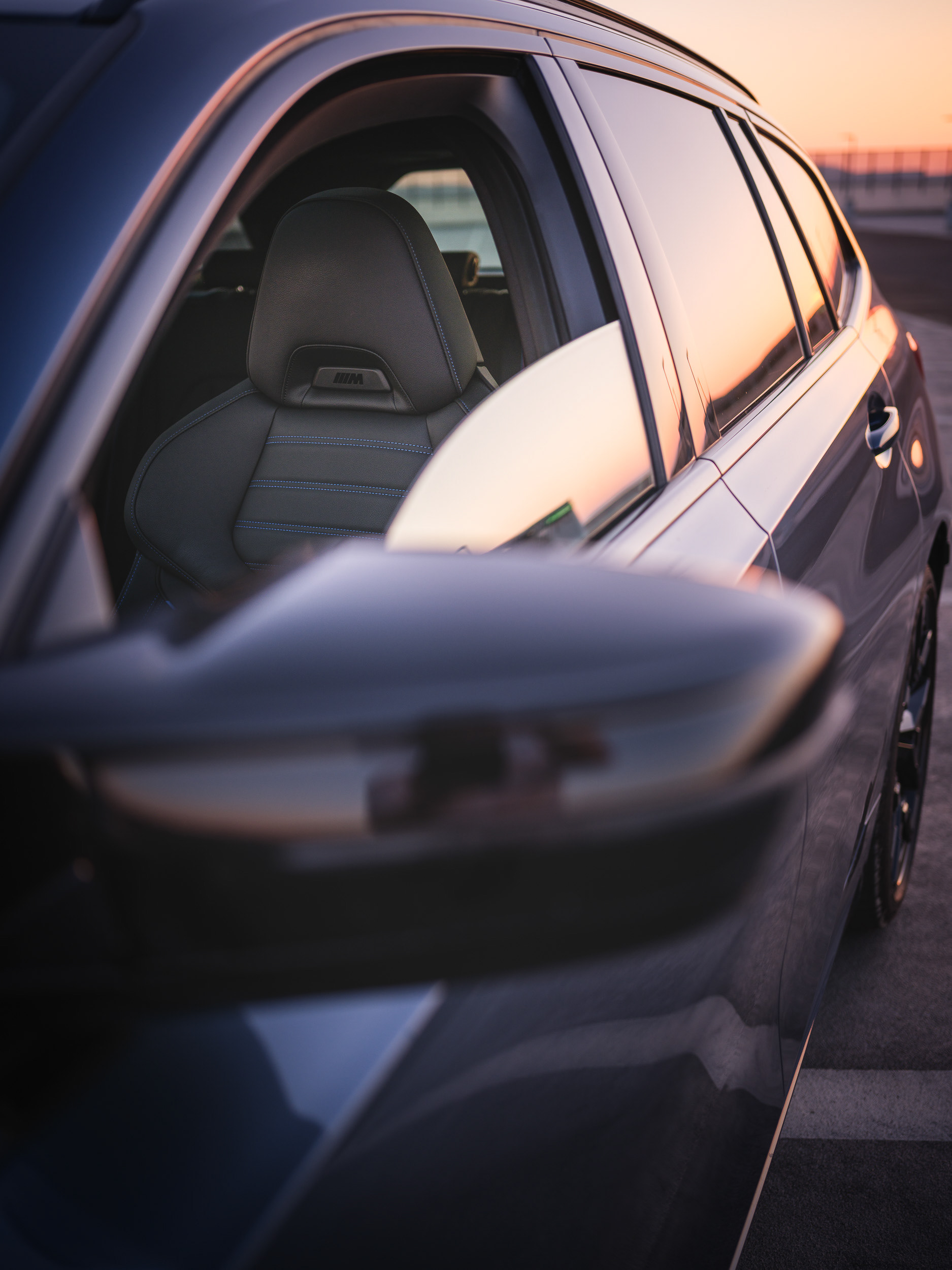 BMW M340i Exterior Detail at Sunset