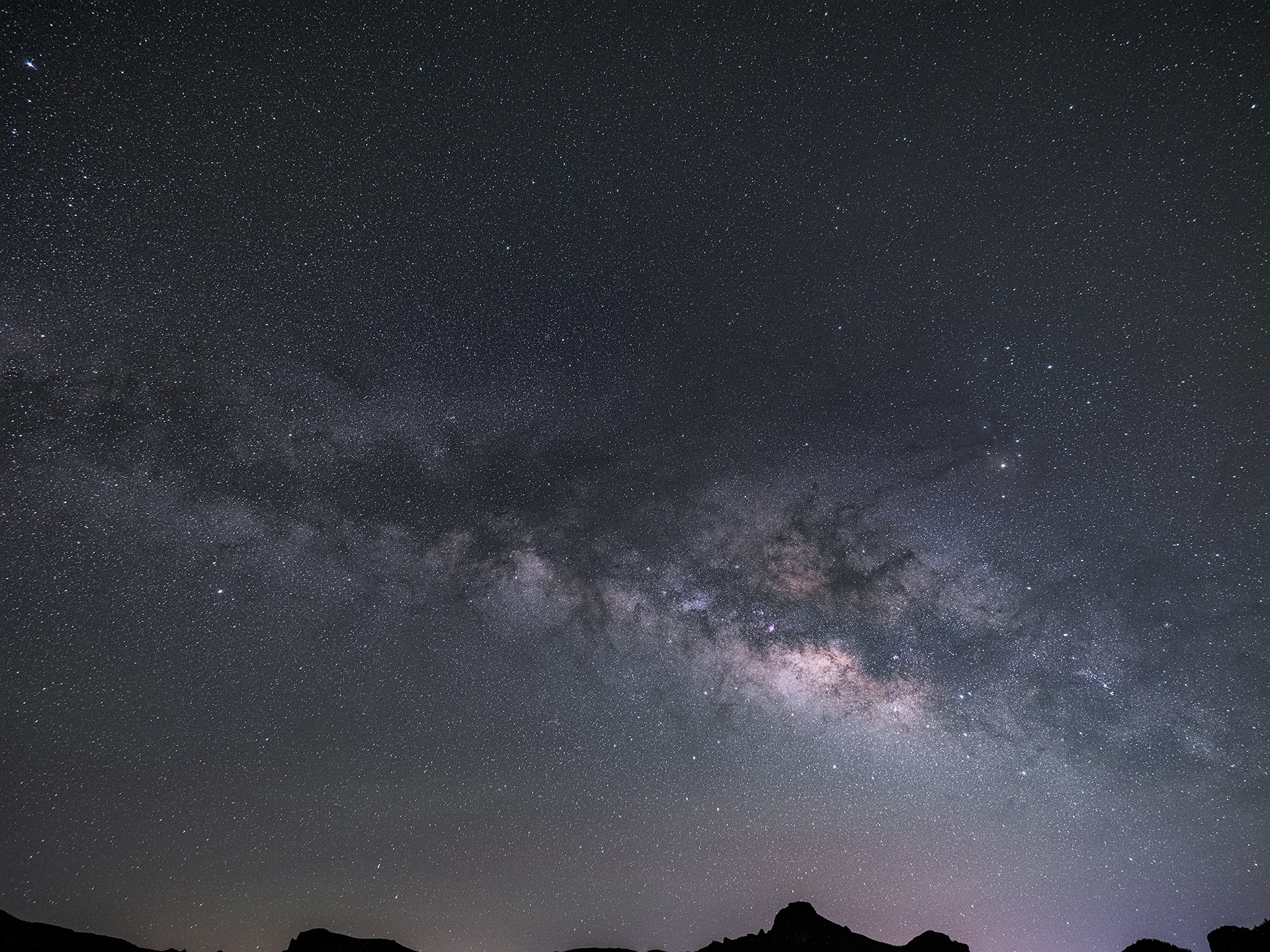 Milky Way over Teide National Park – Wide View