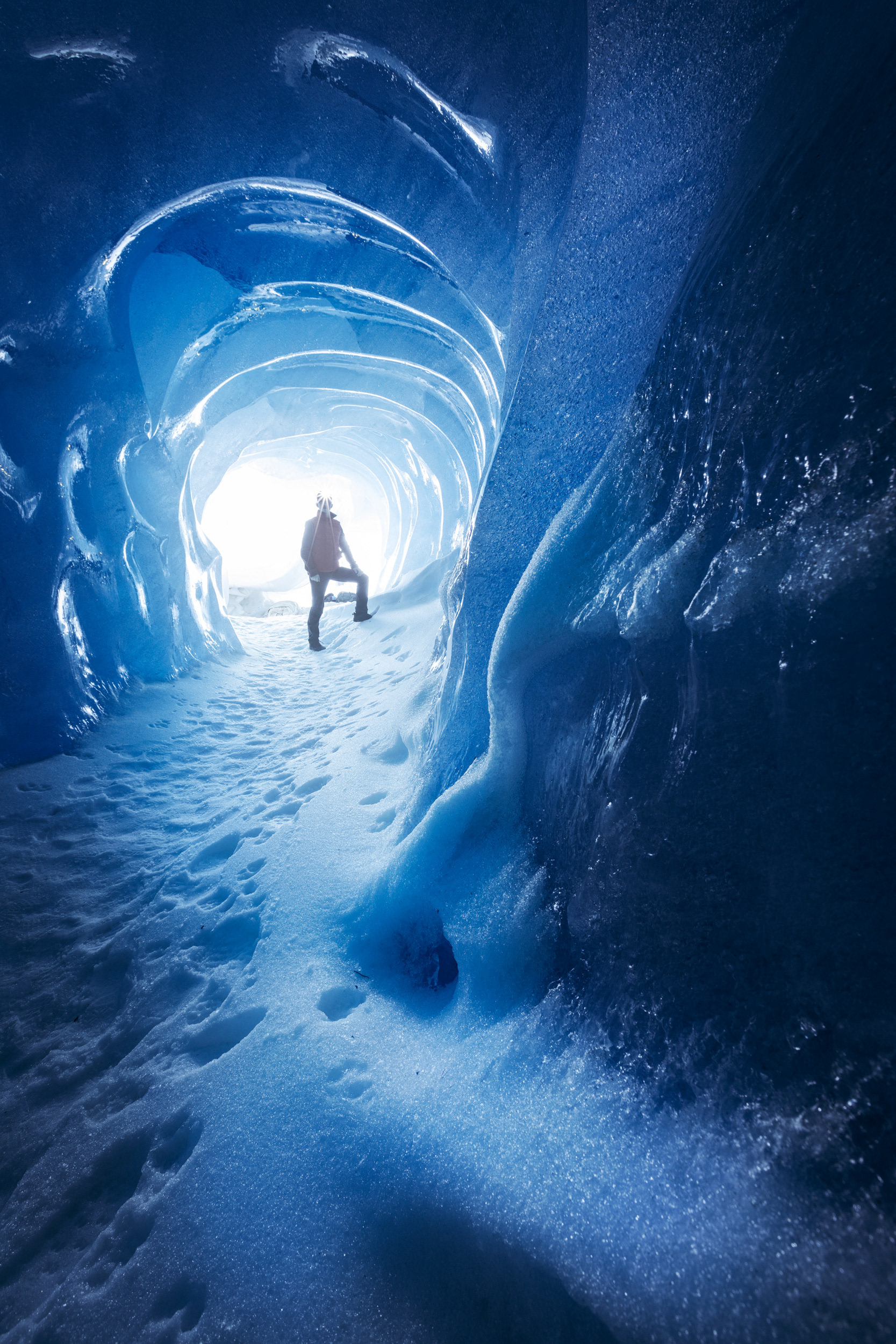 Rhone Glacier Ice Cave Adventure – Swiss Alps in Winter