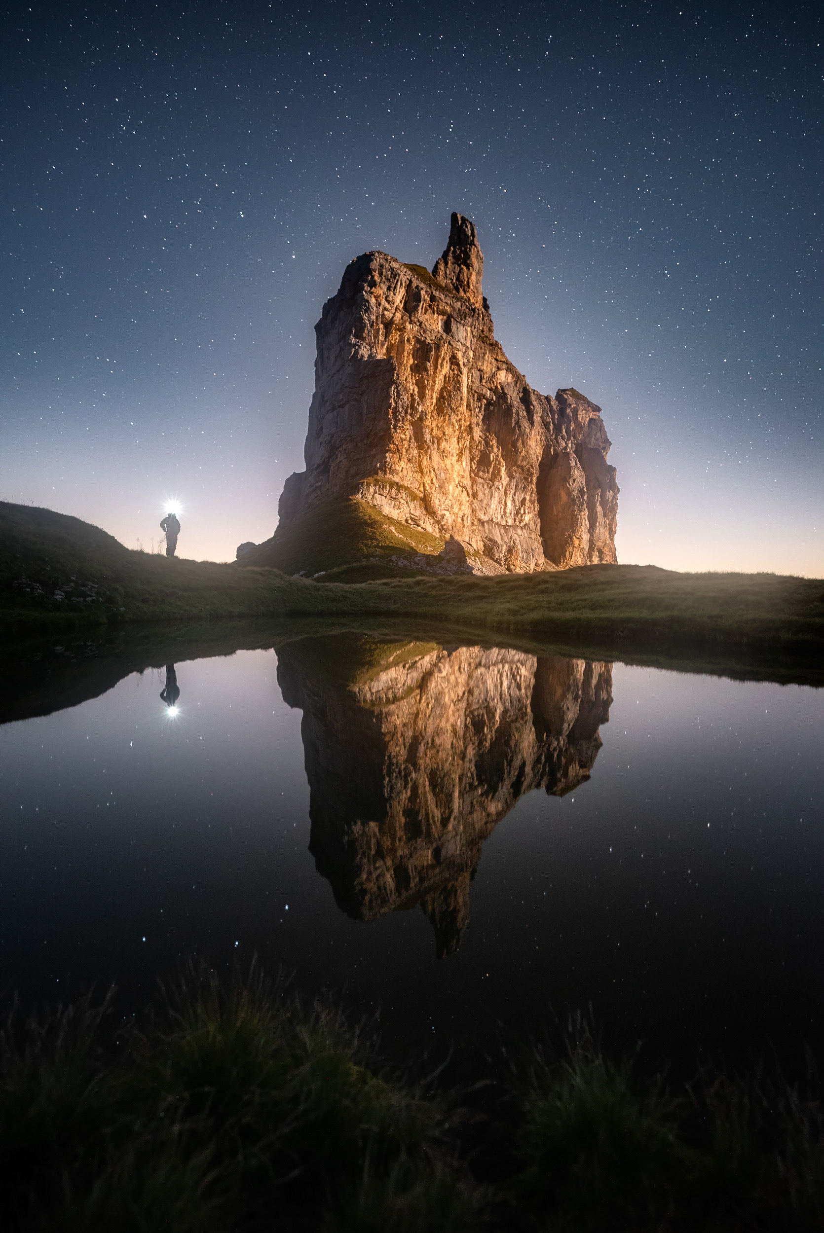 Milky Way Over Gross Achselstock