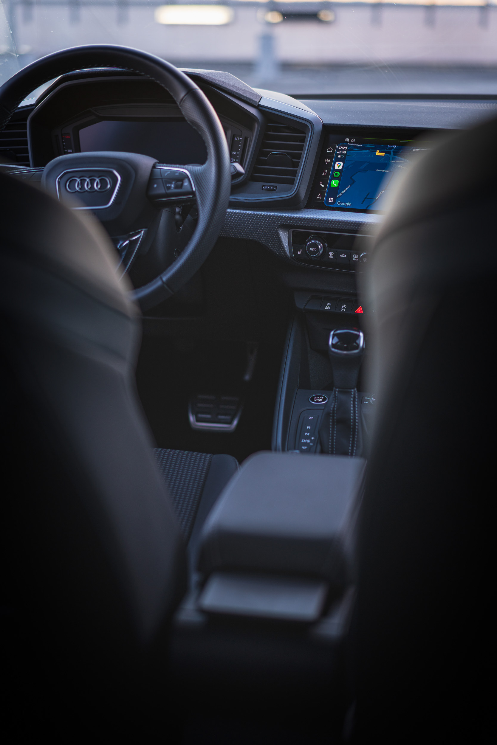 Audi A1 Sportback Driver Perspective Interior View
