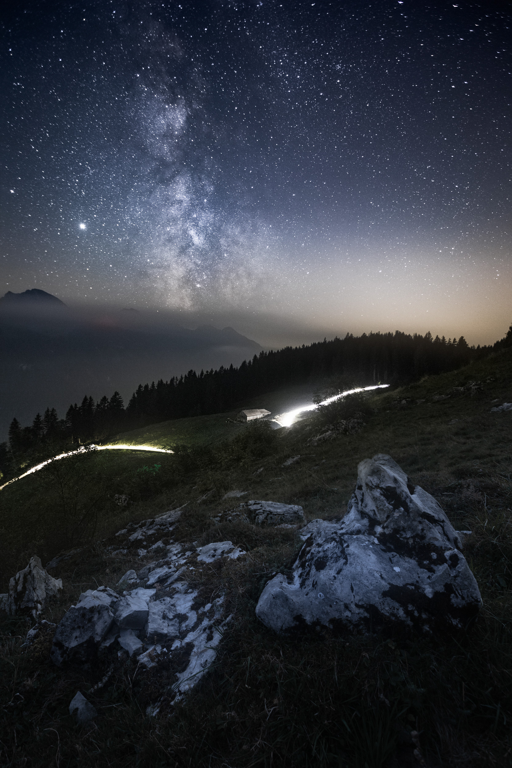 Milky Way Over Alt St. Johann Valley
