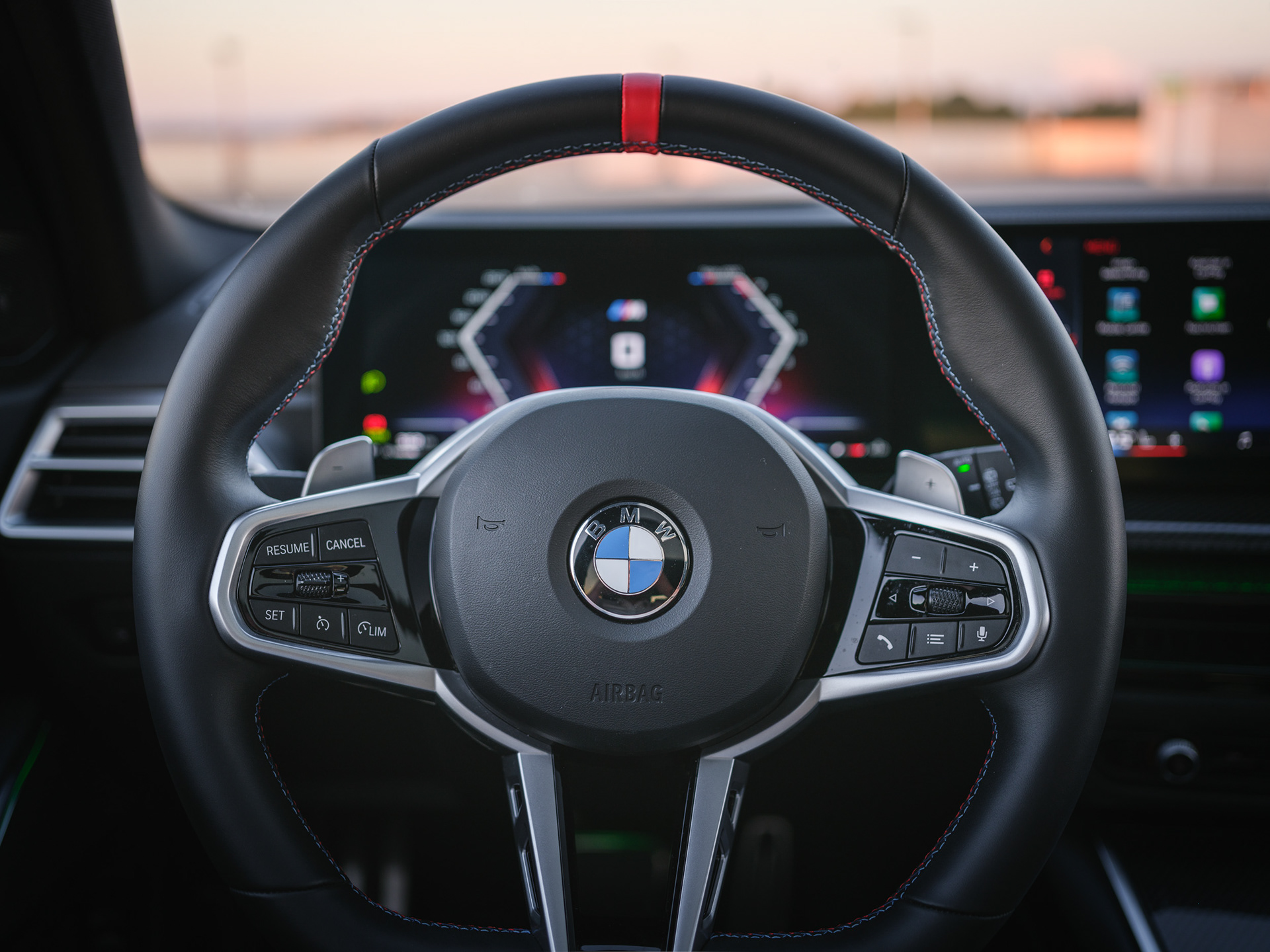 BMW M340i Steering Wheel & Cockpit