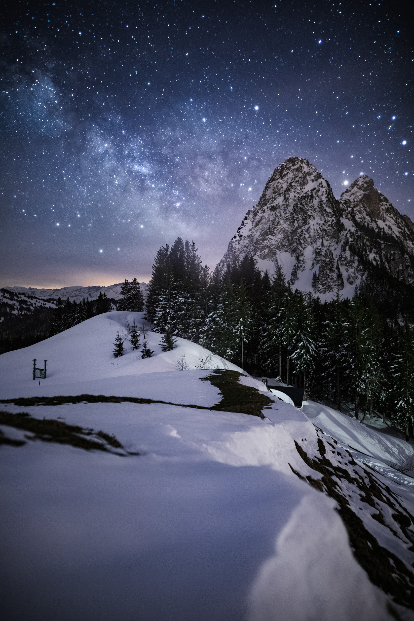 Milky Way Over Alpine Observatory