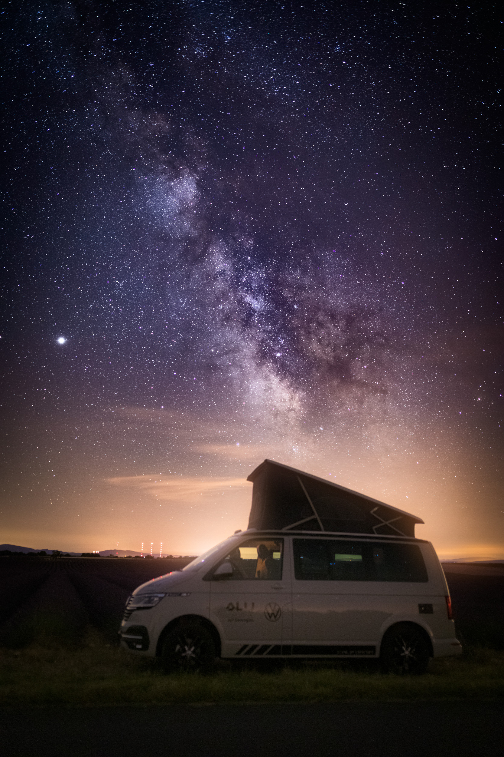 Vanlife Adventure Under the Milky Way