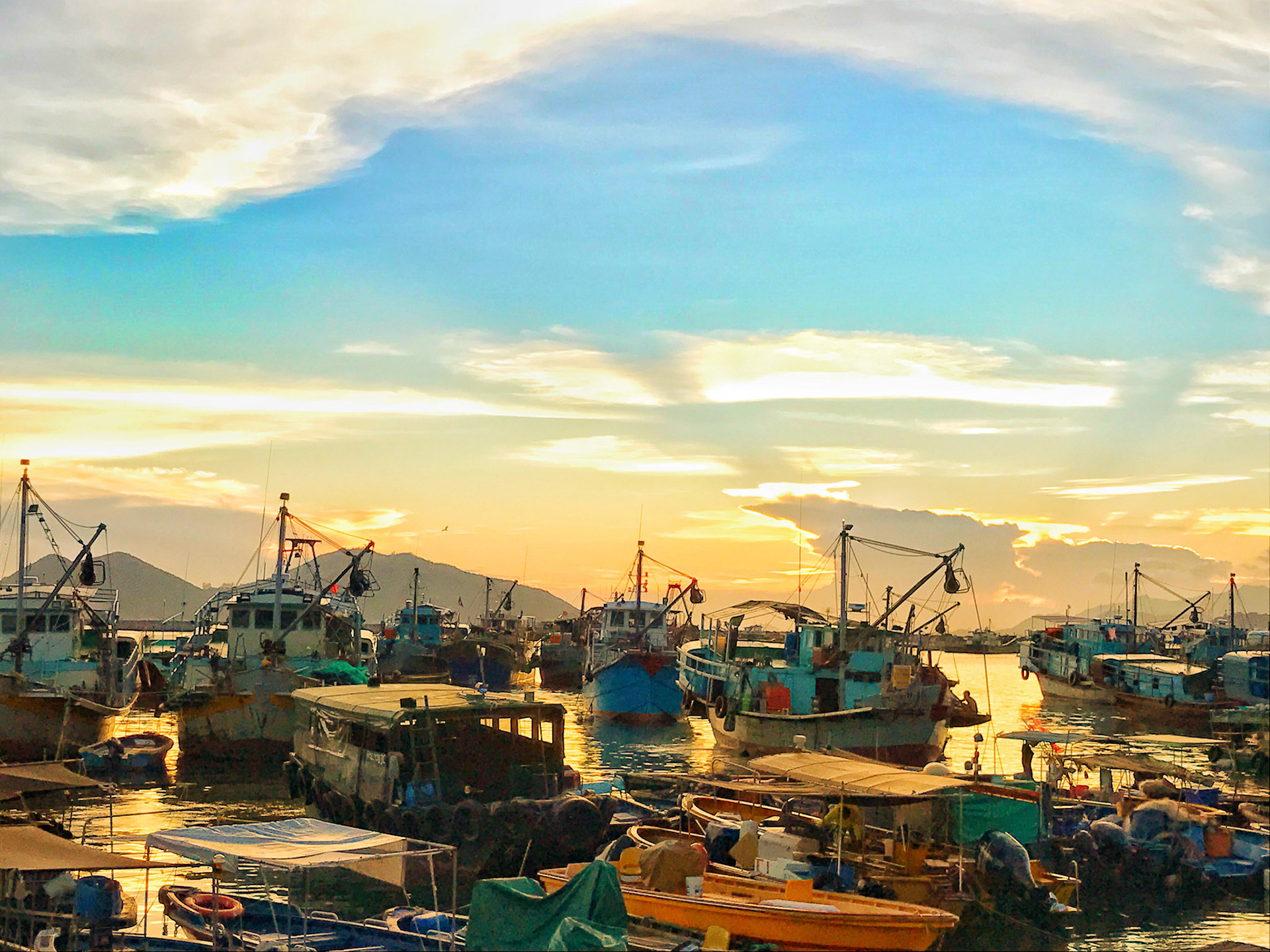 Cheung Chau harbour