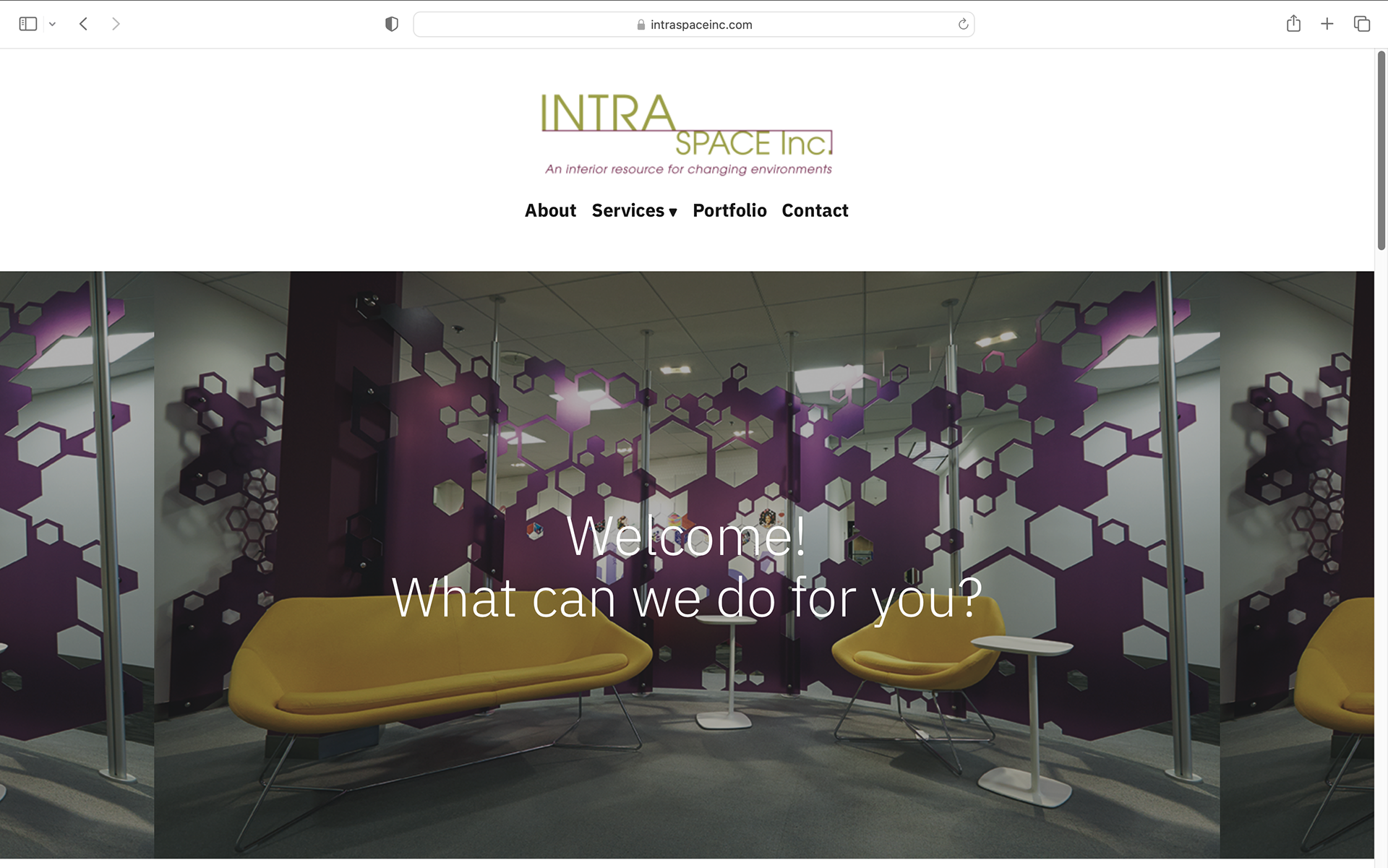 Home page & new logo
