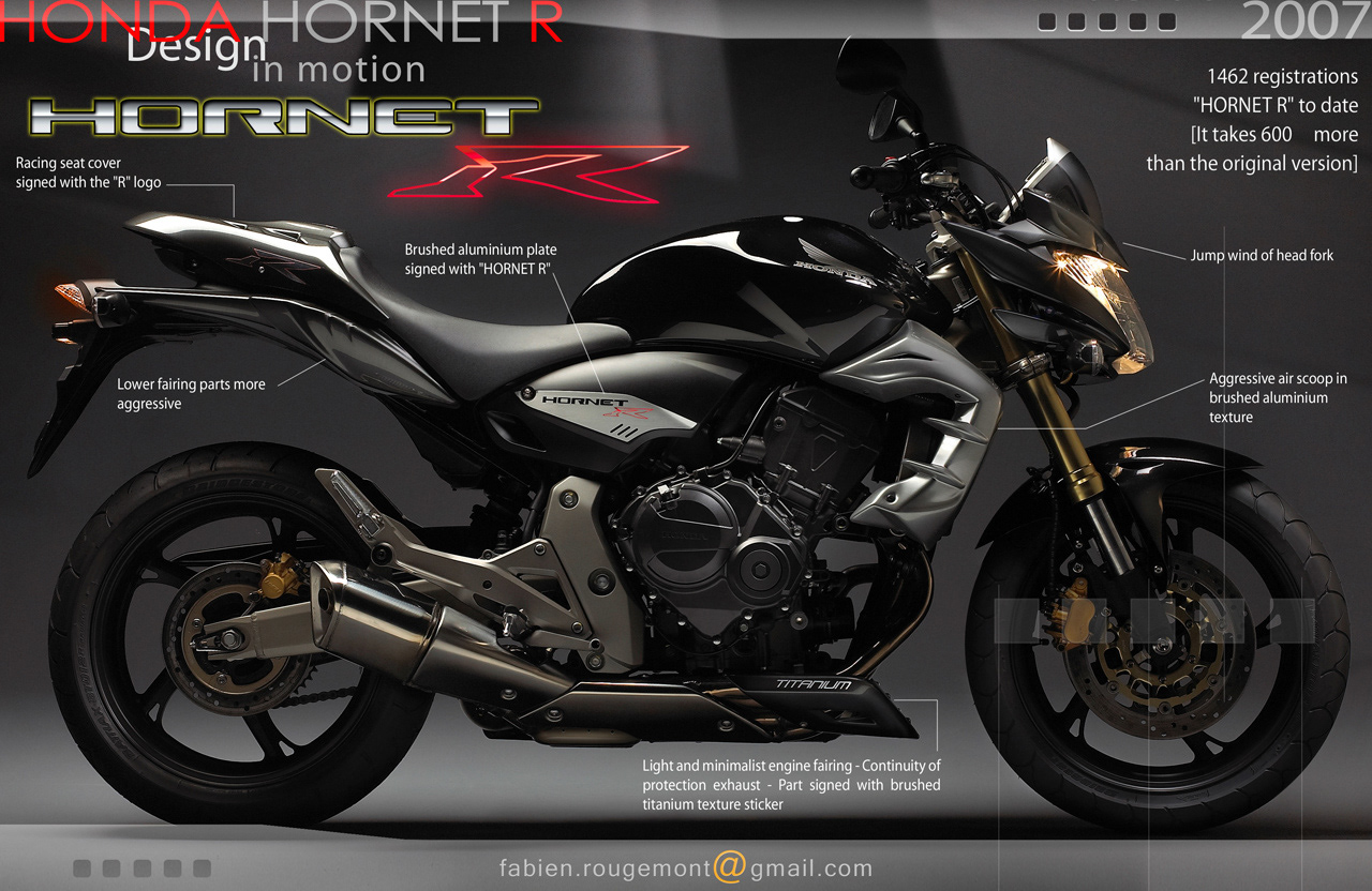 REDSTER DESIGN™ [Fabien Rougemont] - HONDA Hornet R [Racing Upgrade]