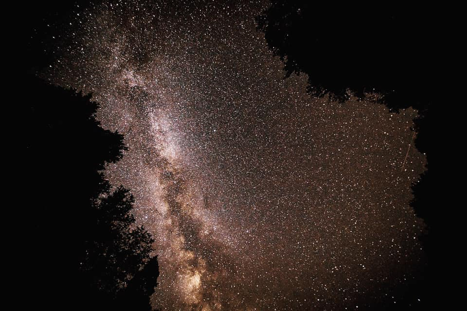 The Milky Way seen from Dolly Sods Wilderness State Park in West Virginia.