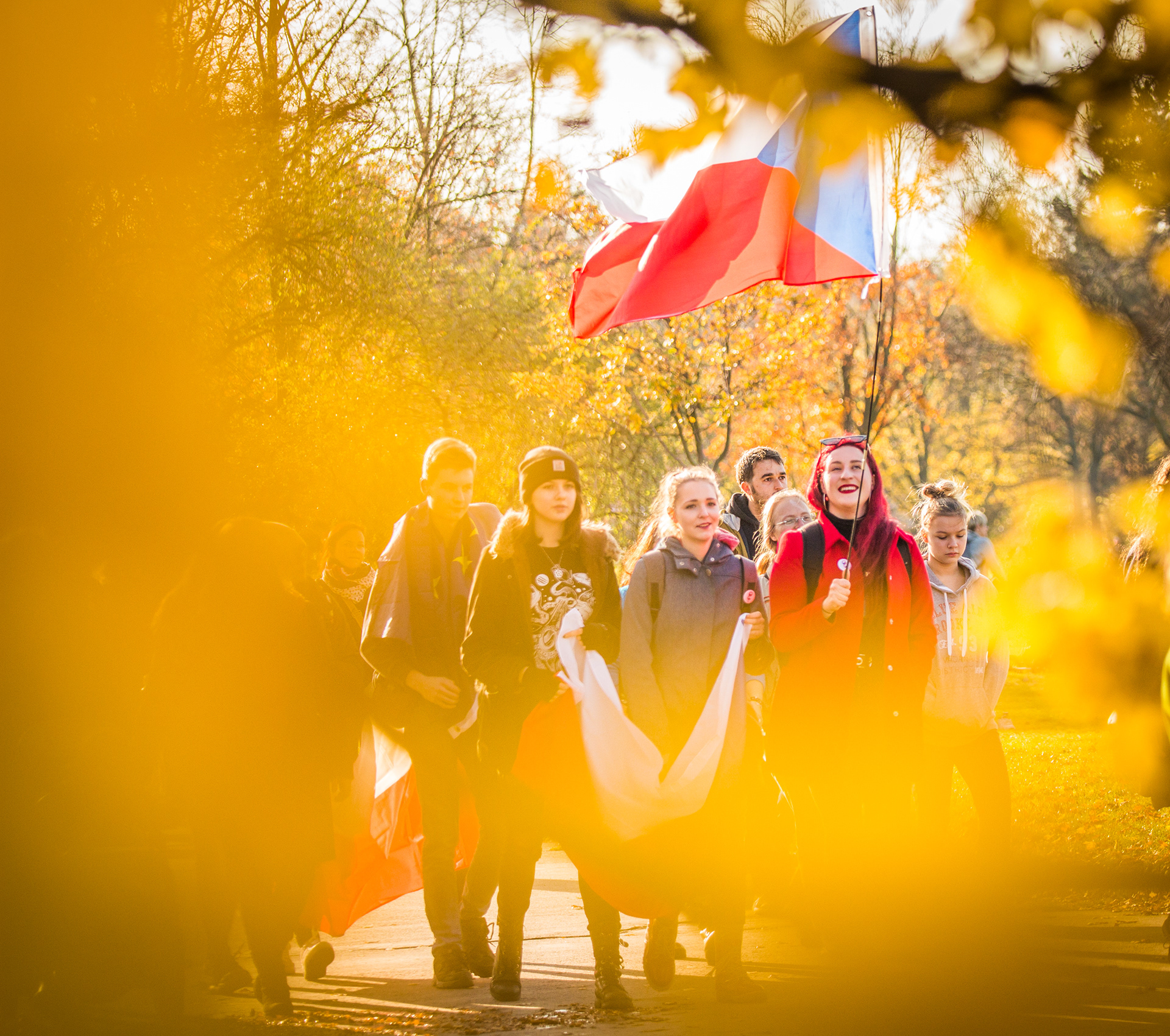 On the eve of the 30 year anniversary of the #velvetrevolution, an estimated 200,000 Czechs gathered in #Letna to protest the policies and demand the resignation of Prime Minister Andrej Babiš and President Miloš Zeman.