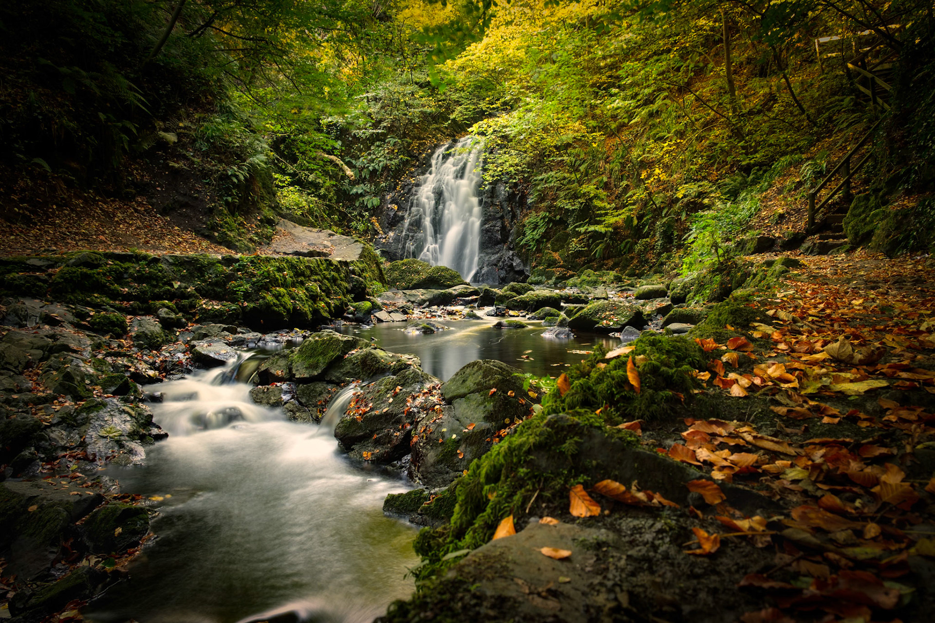 Glenoe Waterfall, County Antrim