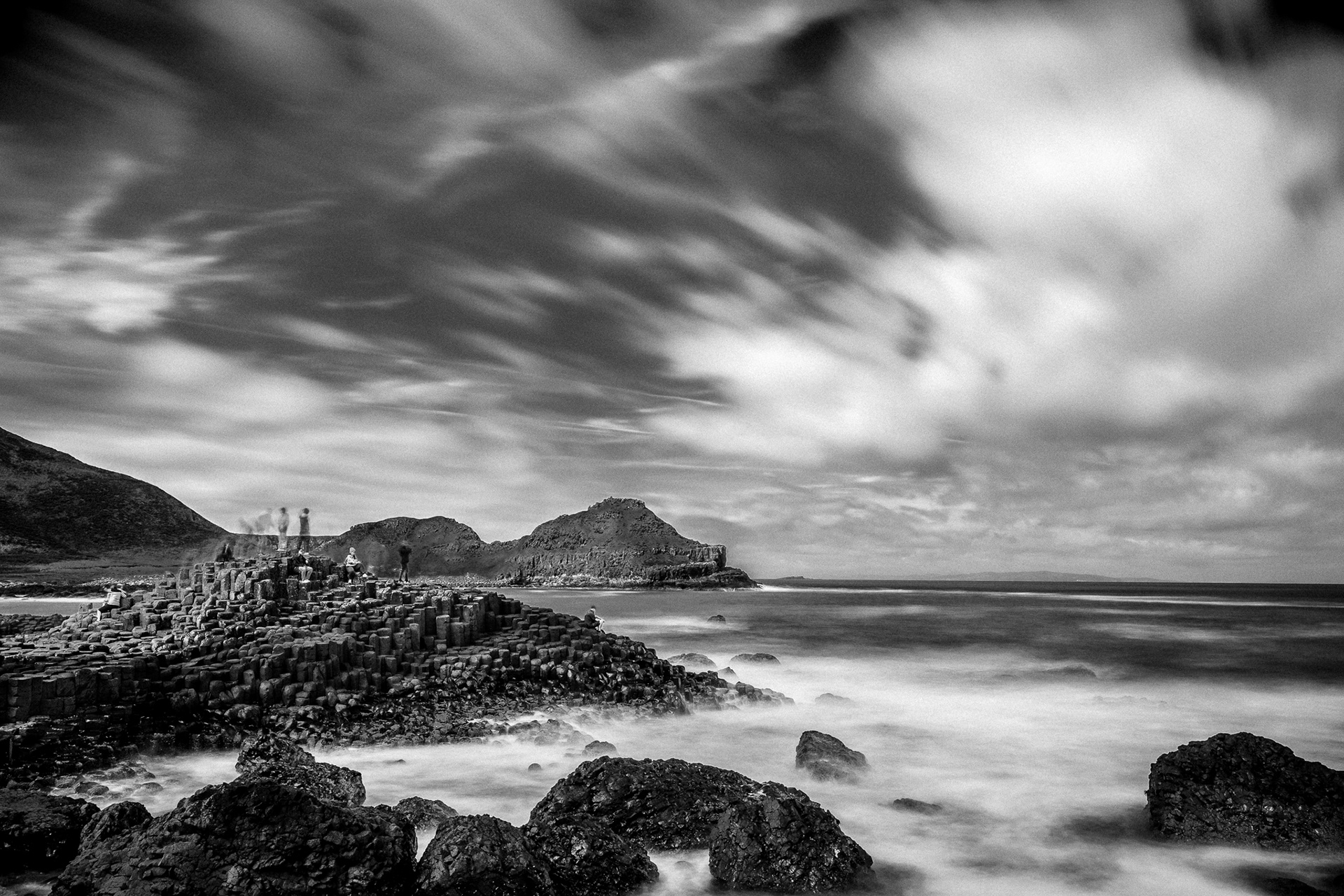 Giants Causeway Long Exposure