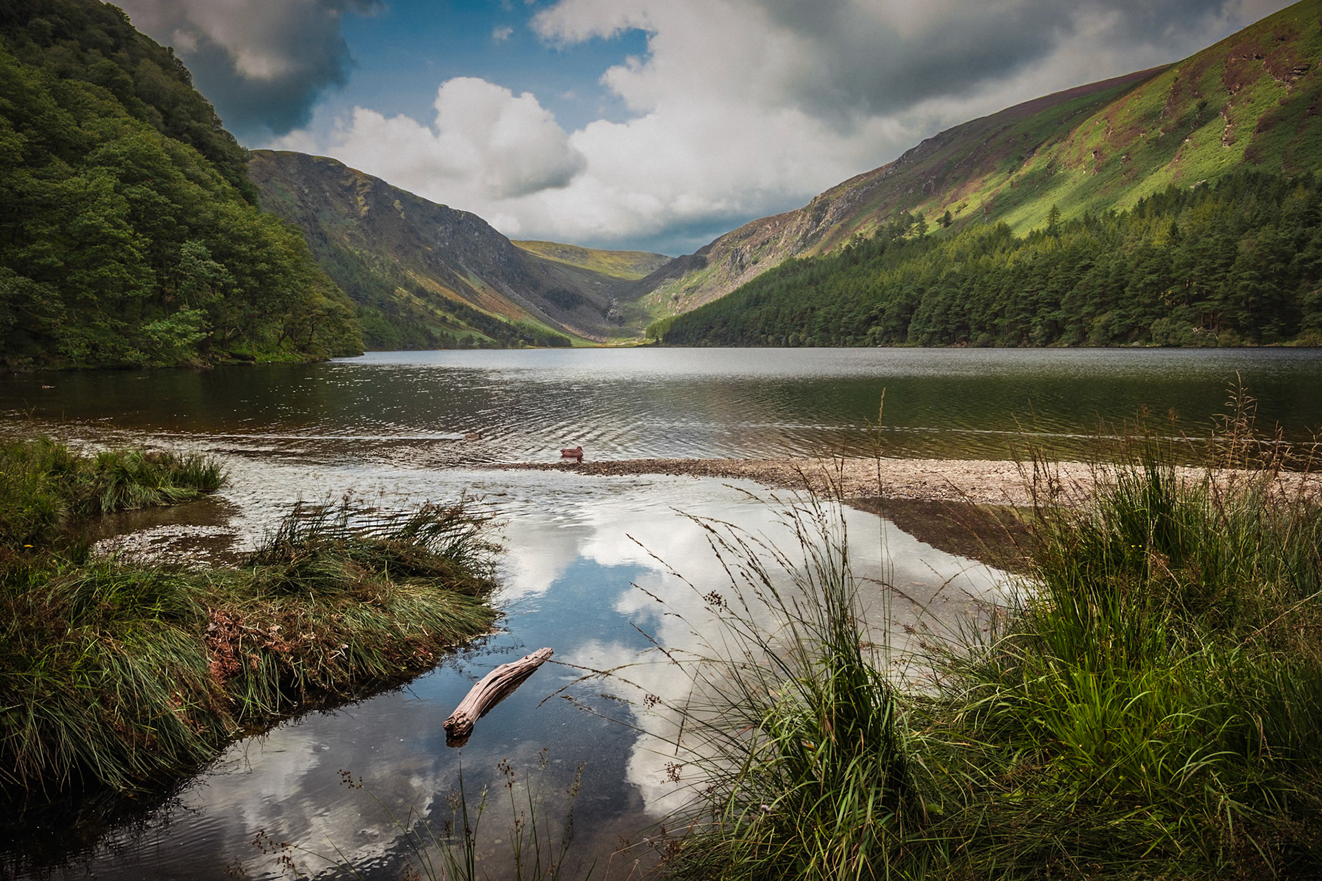 Drifting to the mountains in Ireland