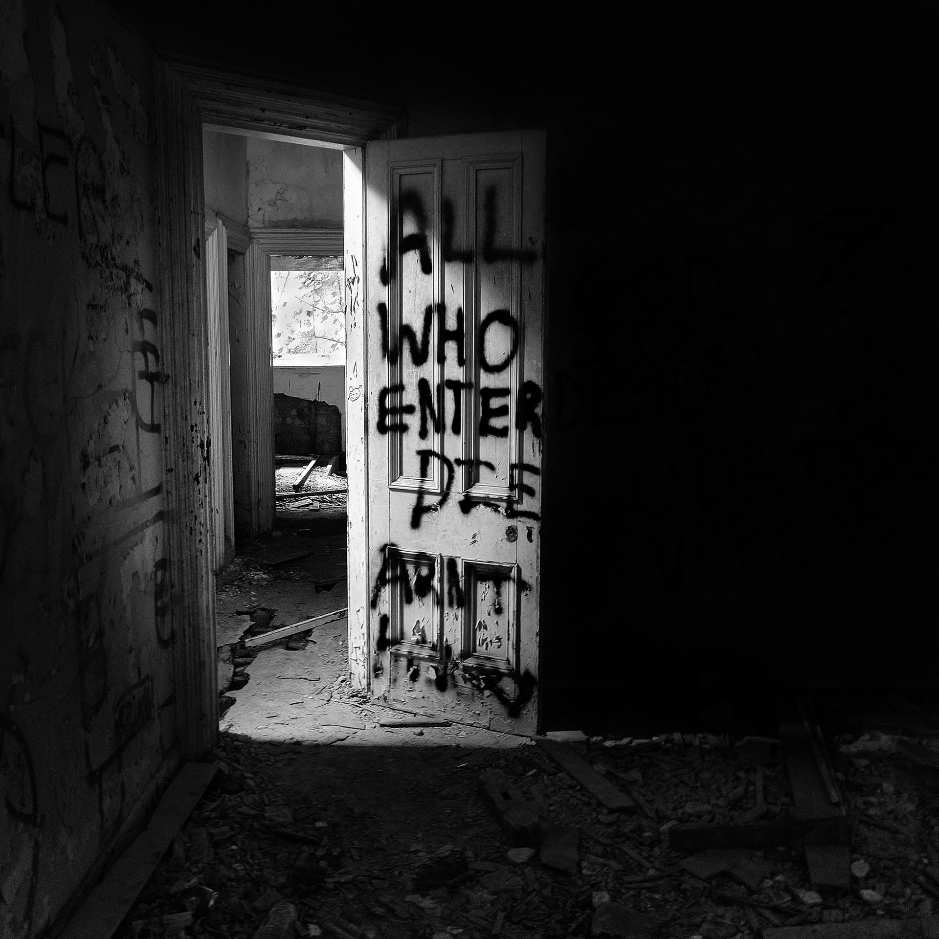 Abandoned House Warning