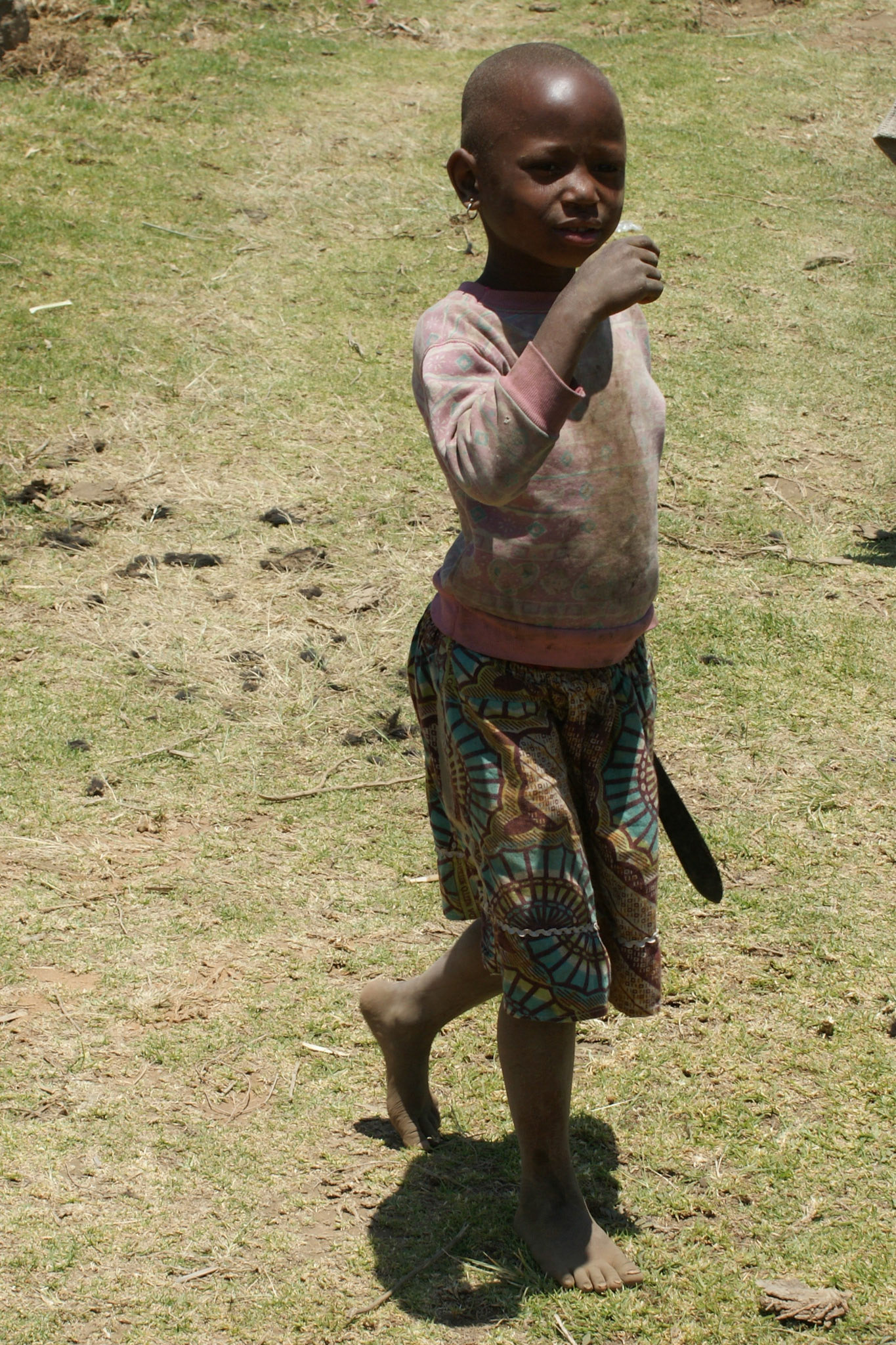 29.9.2009 TANZANIE - Arusha - Masajská vesnice