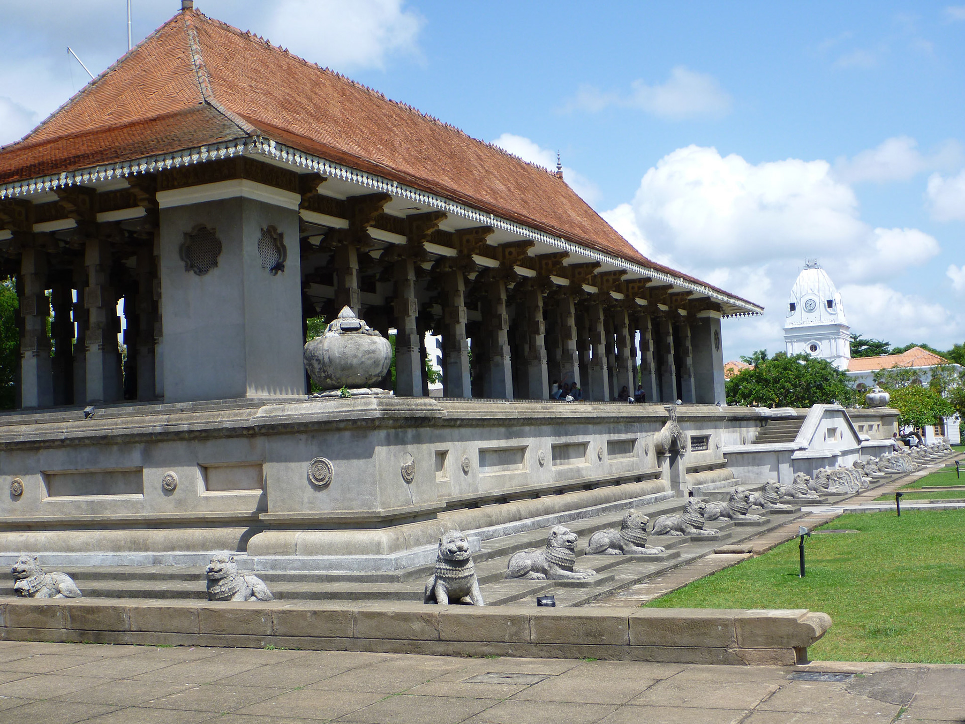 8.9.11COLOMBO - Palác nezávislosti