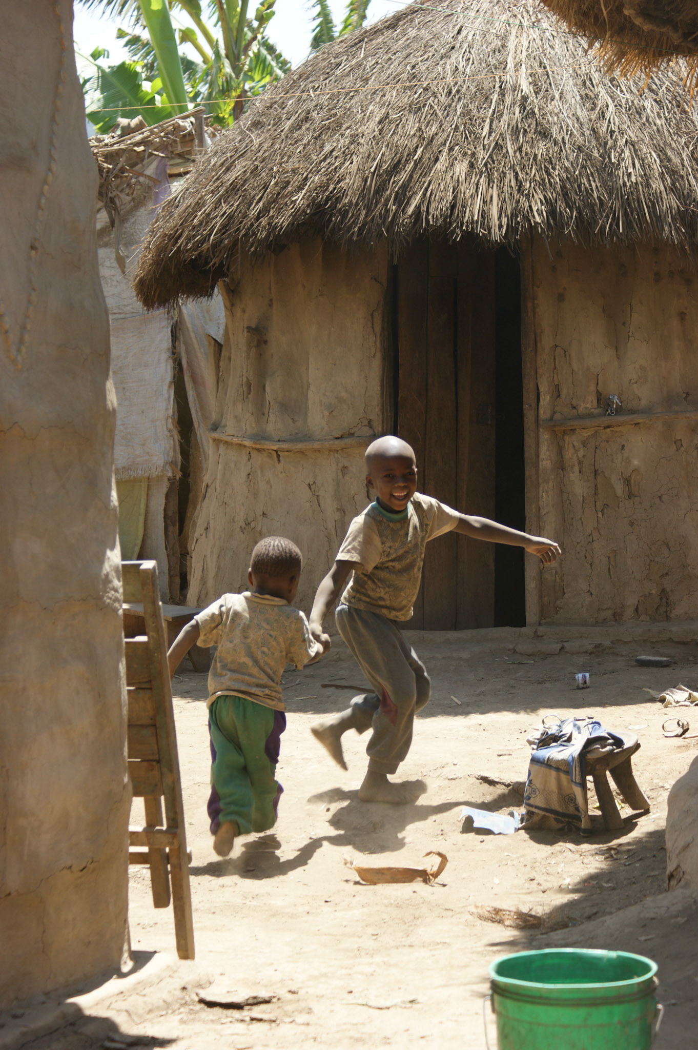 29.9.2009 TANZANIE - Arusha - Masajská vesnice