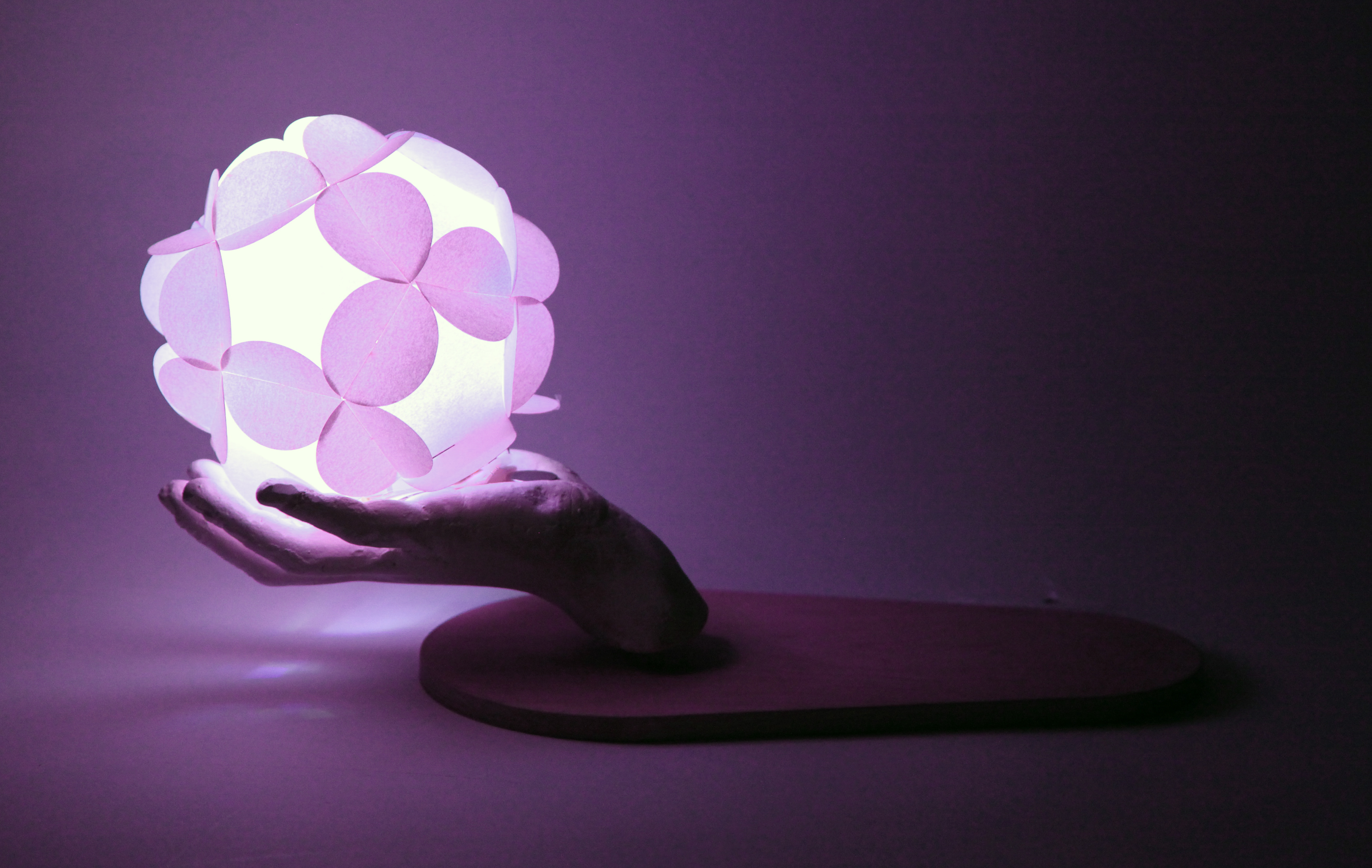 Illuminated using a cordless magnetic switch.