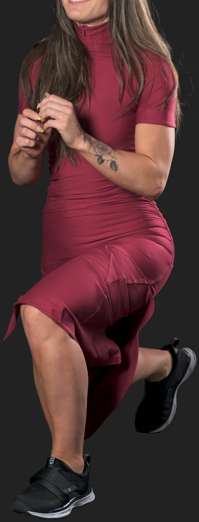 Lunging Opposite Side