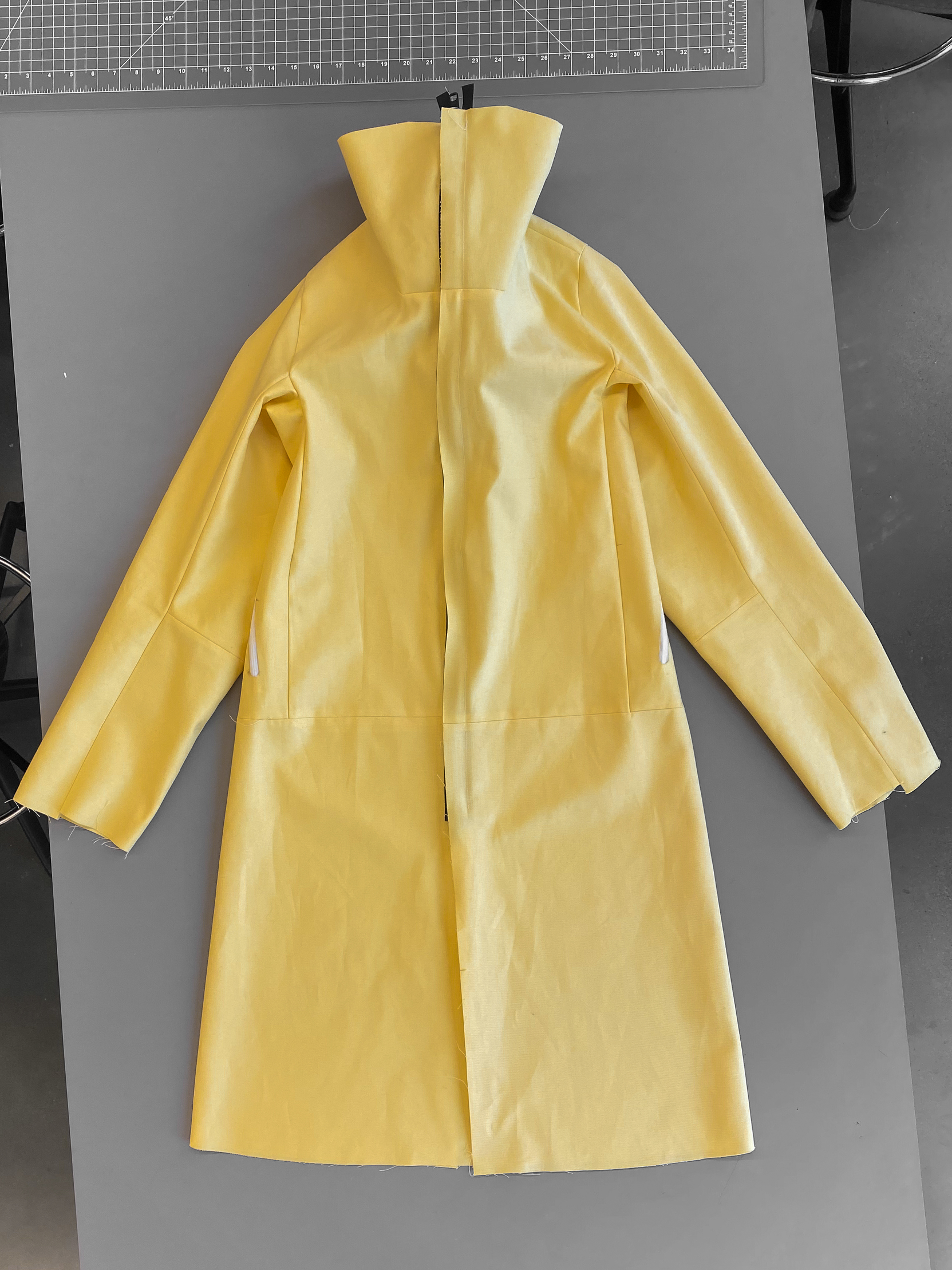 A-line block fit.