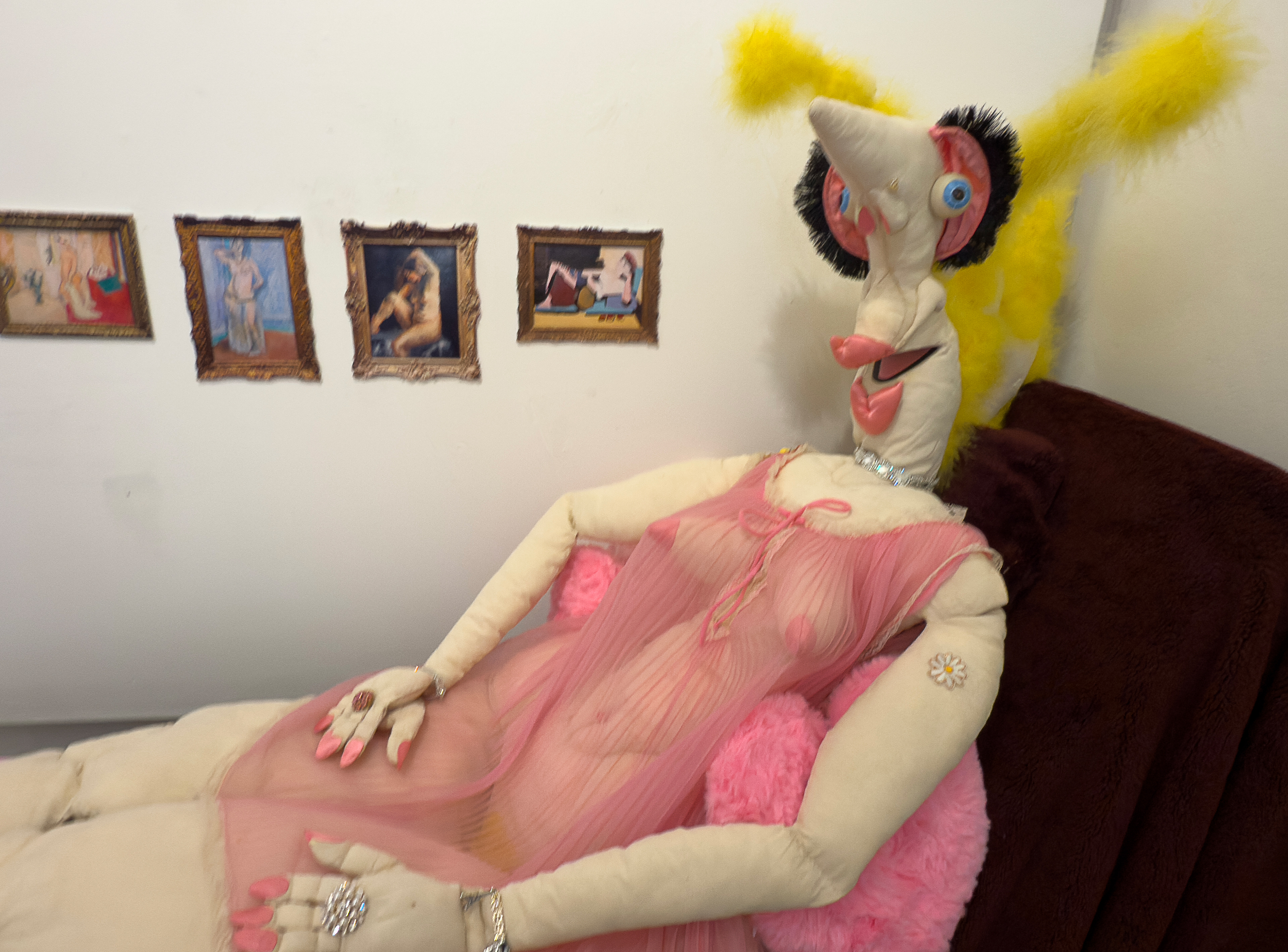 Mona, With Her Odalisque Friends